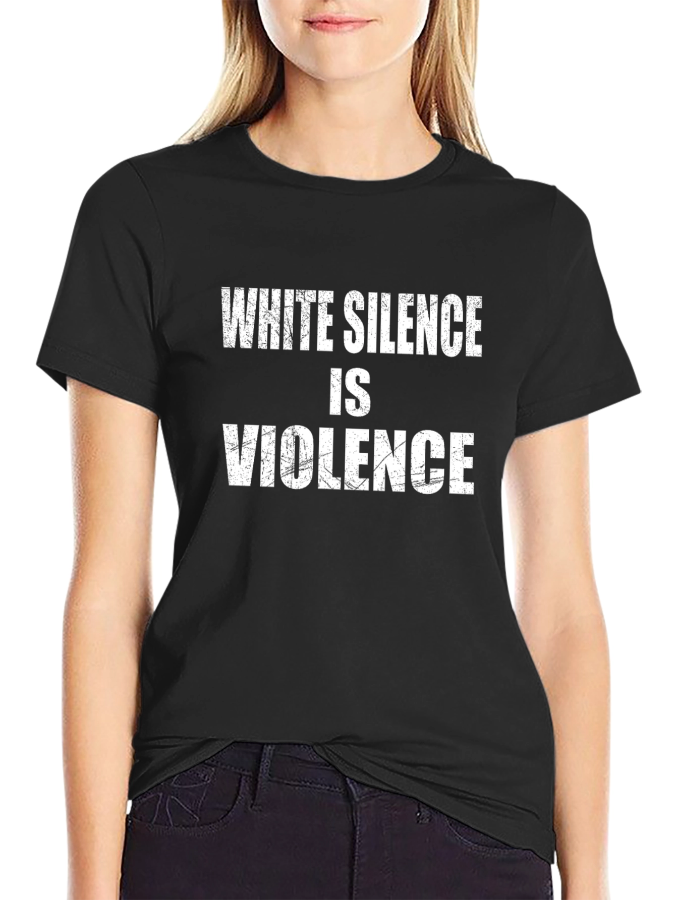 White Silence is Violence Graphic Tee