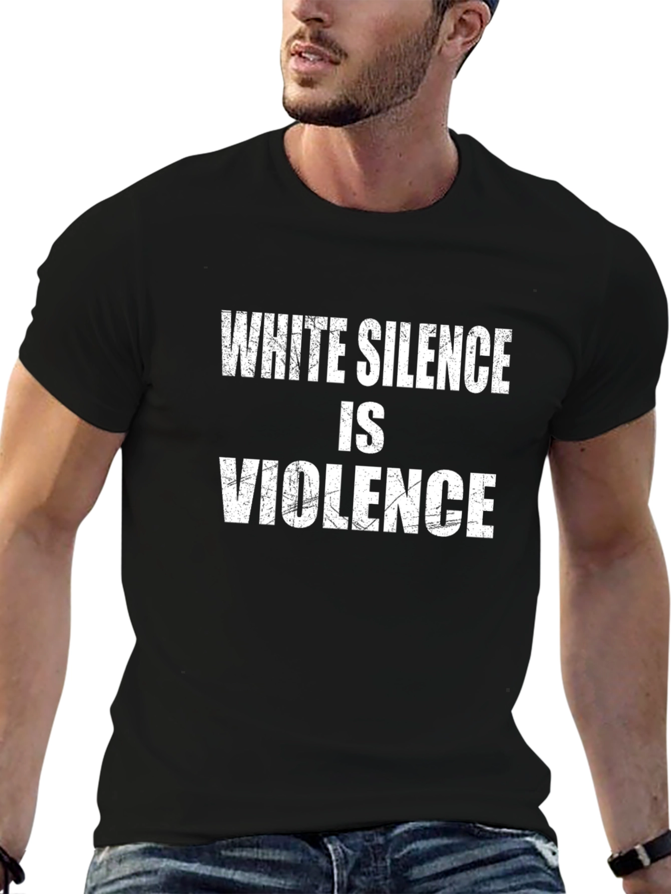 White Silence is Violence Graphic Tee