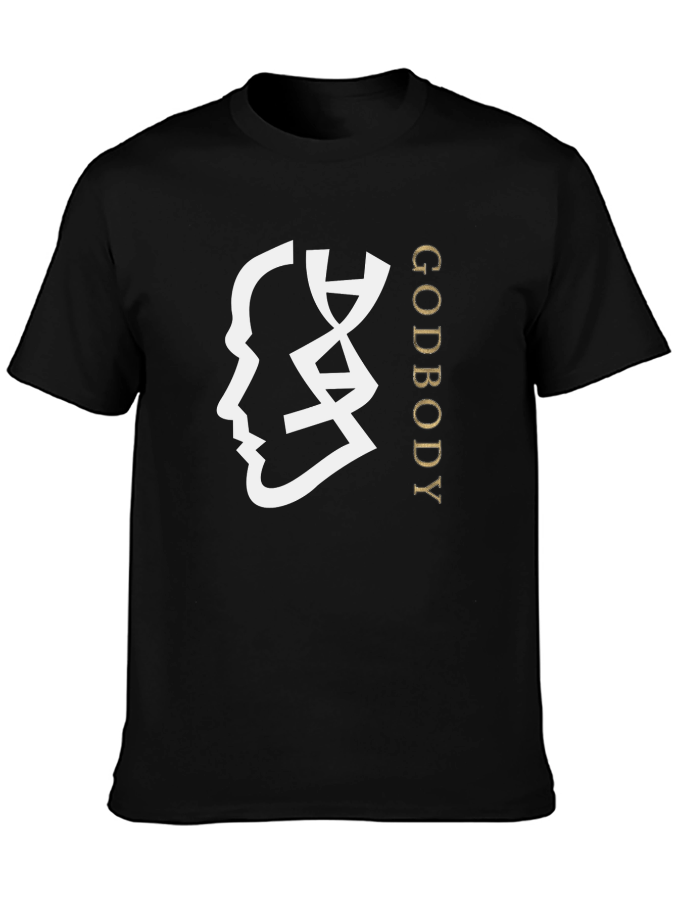 GodBody Black Graphic Tee