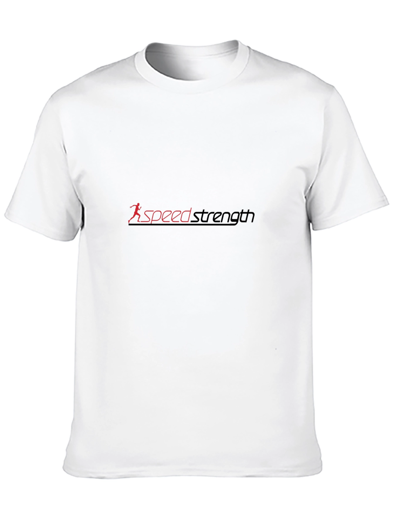 Speed Strength Black Tee - Performance Driven Design