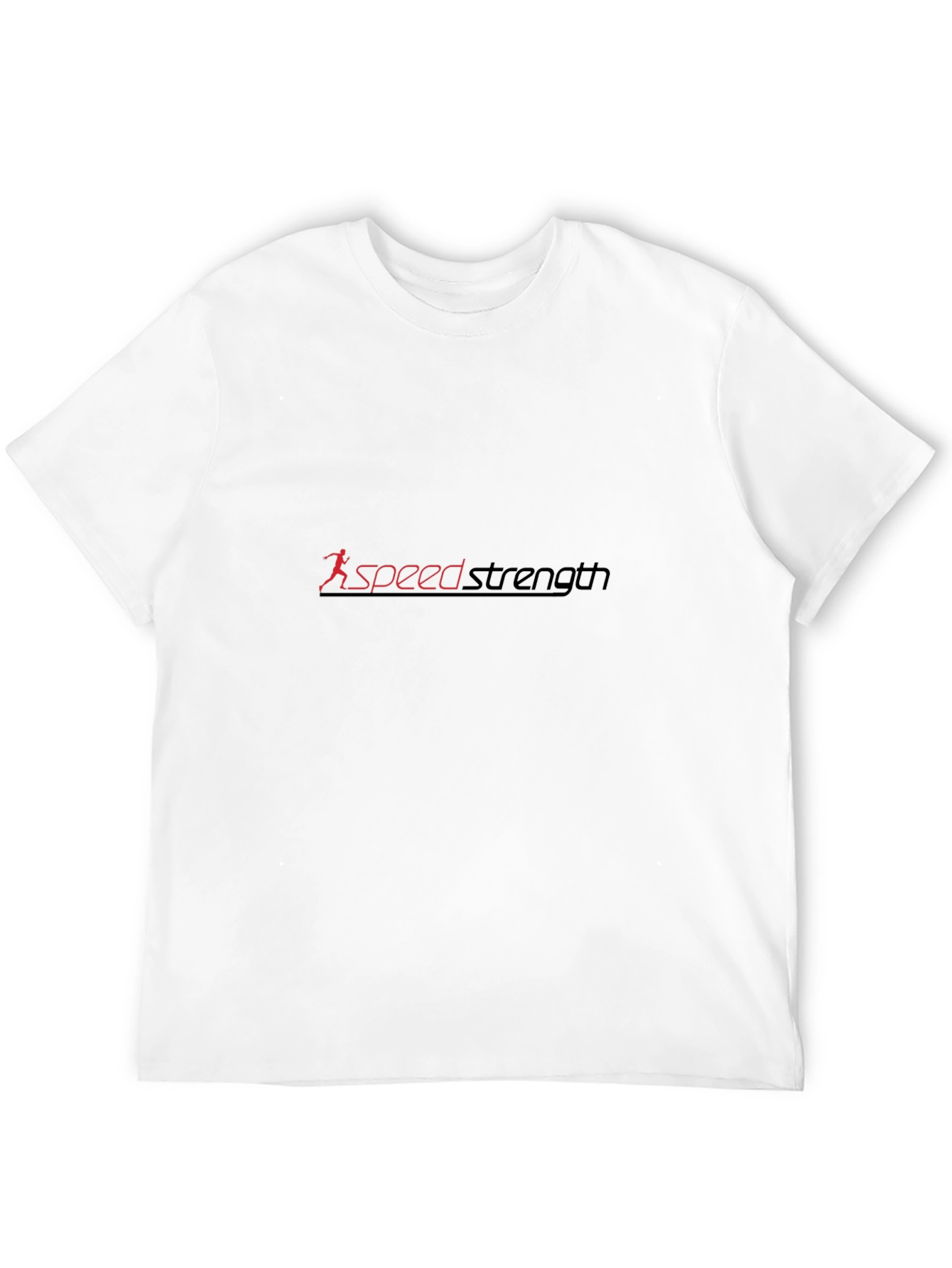 Speed Strength Black Tee - Performance Driven Design