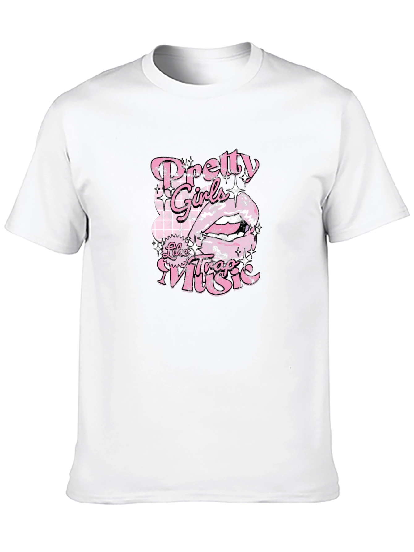Pretty Girls Like Trap Music Graphic Tee