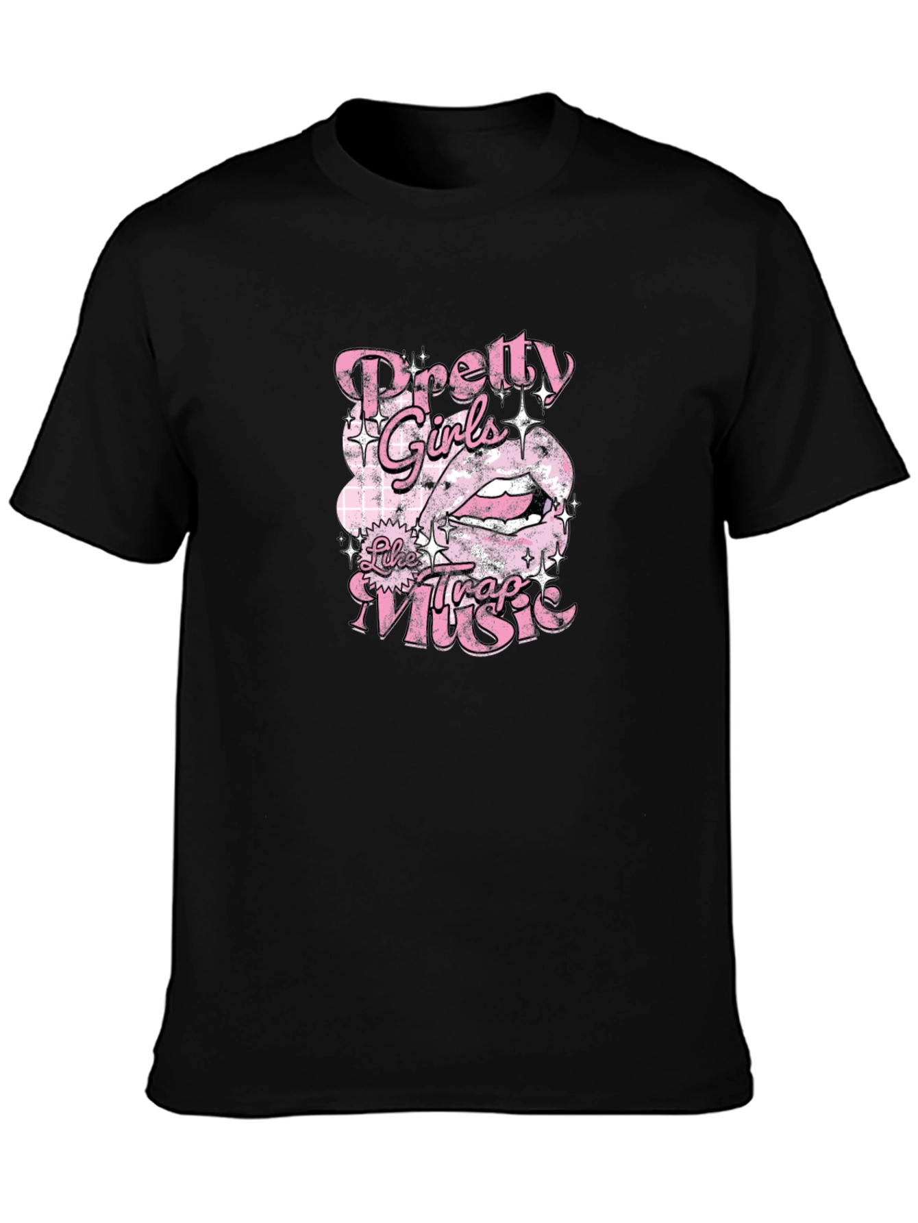 Pretty Girls Like Trap Music Graphic Tee