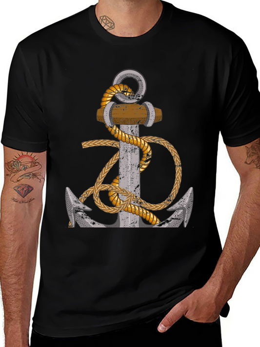 Anchor & Rope Graphic T-Shirt