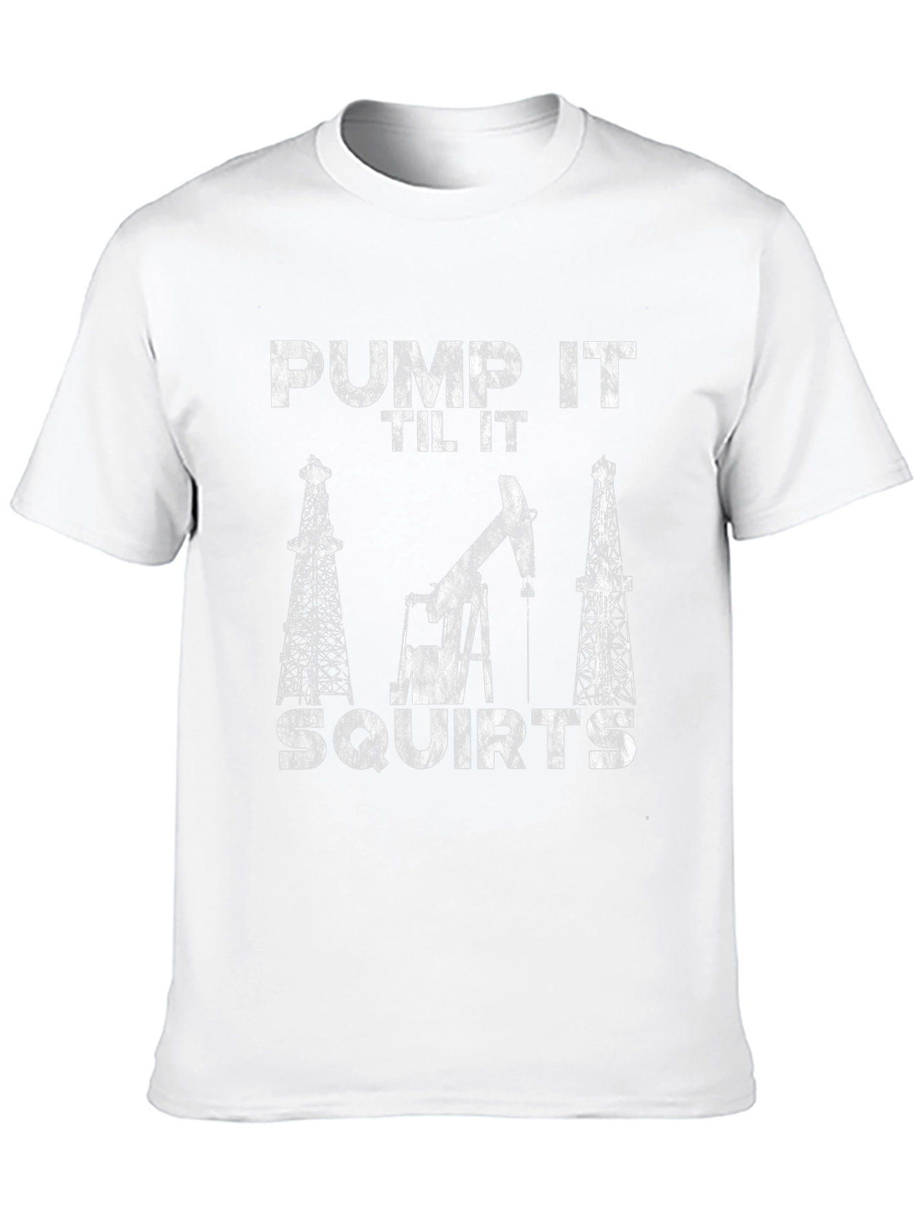 Pump It Oil Rig Graphic Tee