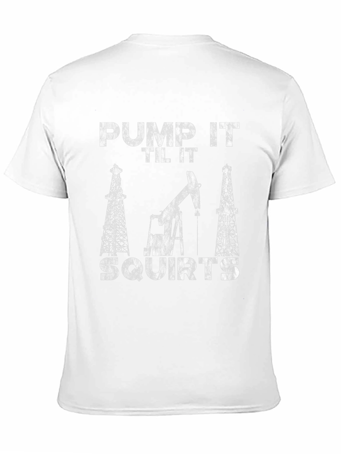 Pump It Oil Rig Graphic Tee