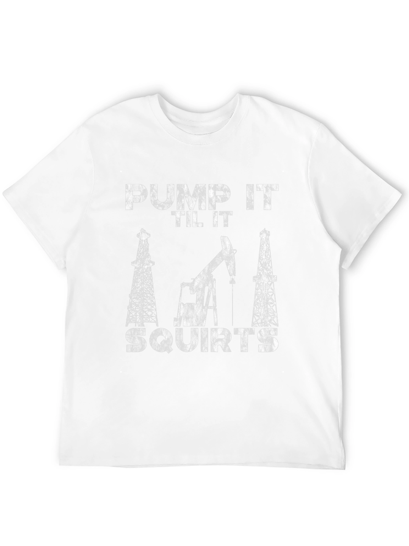 Pump It Oil Rig Graphic Tee