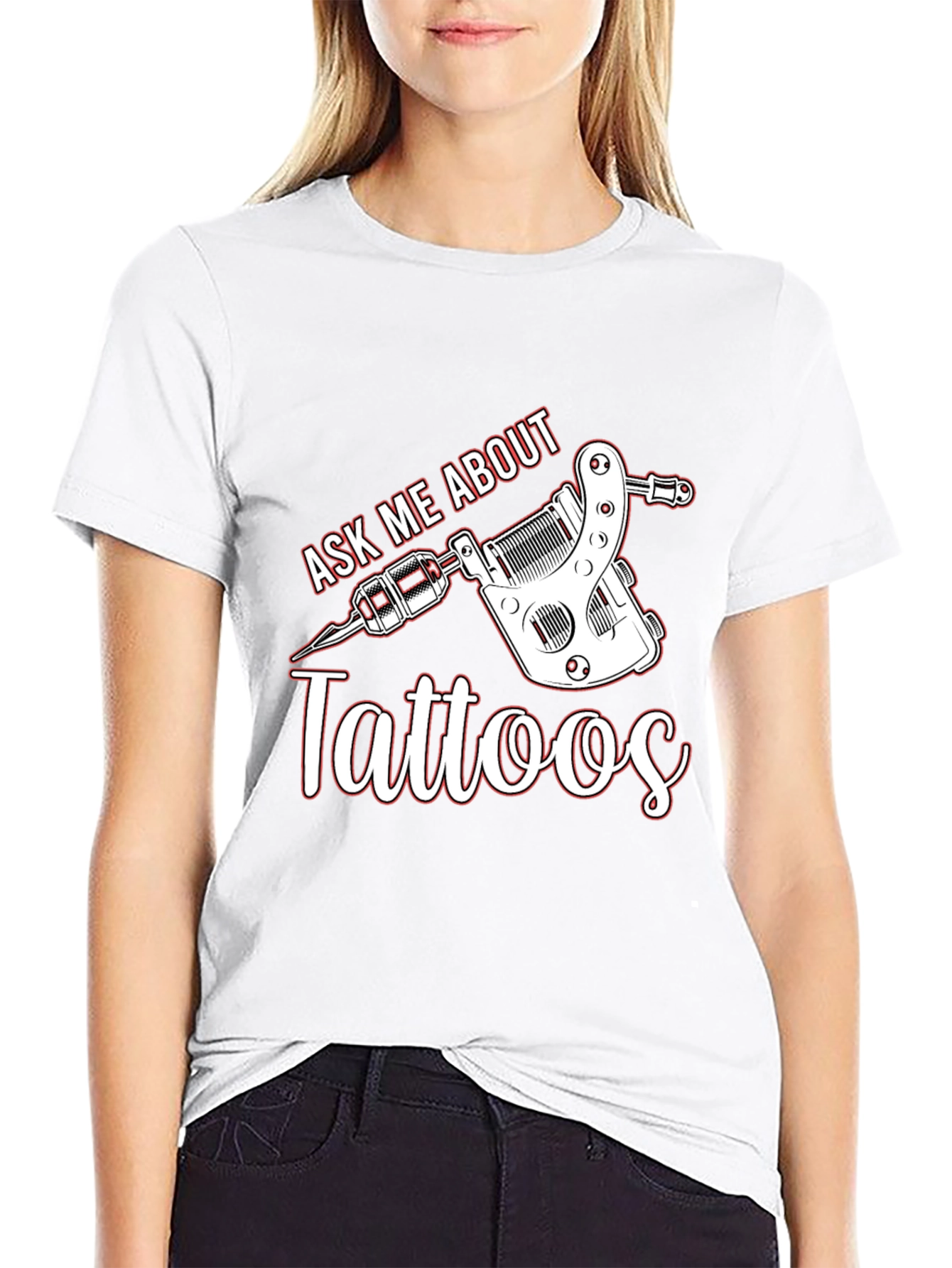 Ask Me About Tattoos T-Shirt