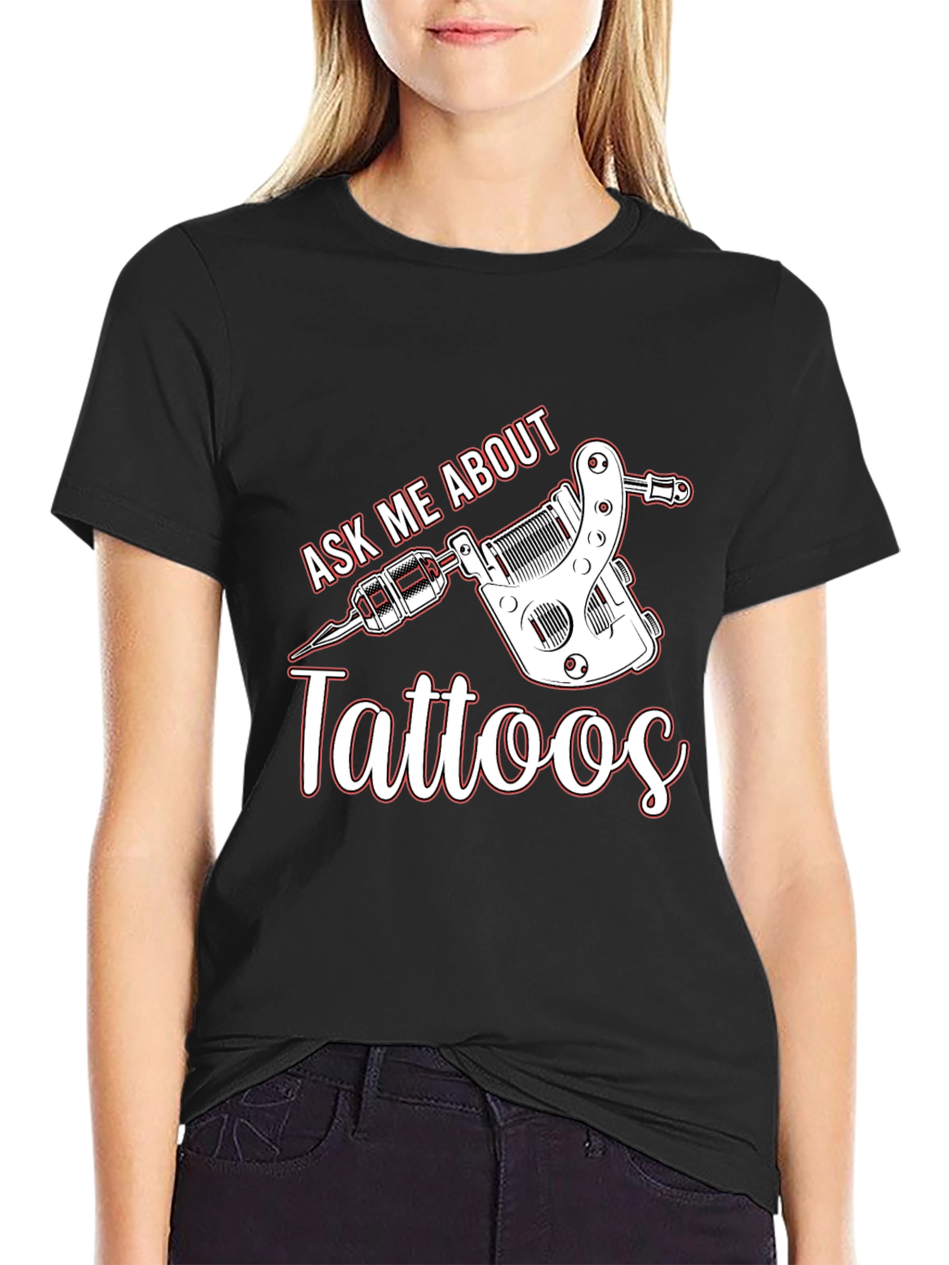 Ask Me About Tattoos T-Shirt
