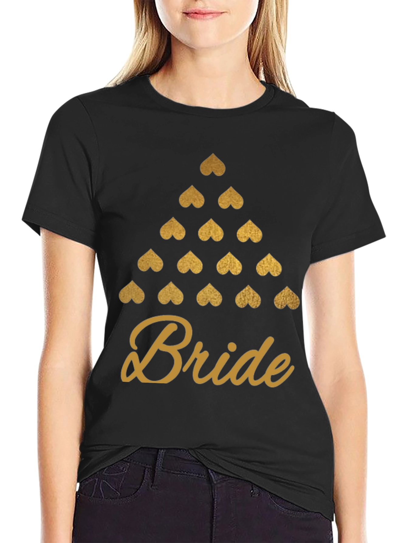 Bride Heart Tee - Wedding Party Shirt