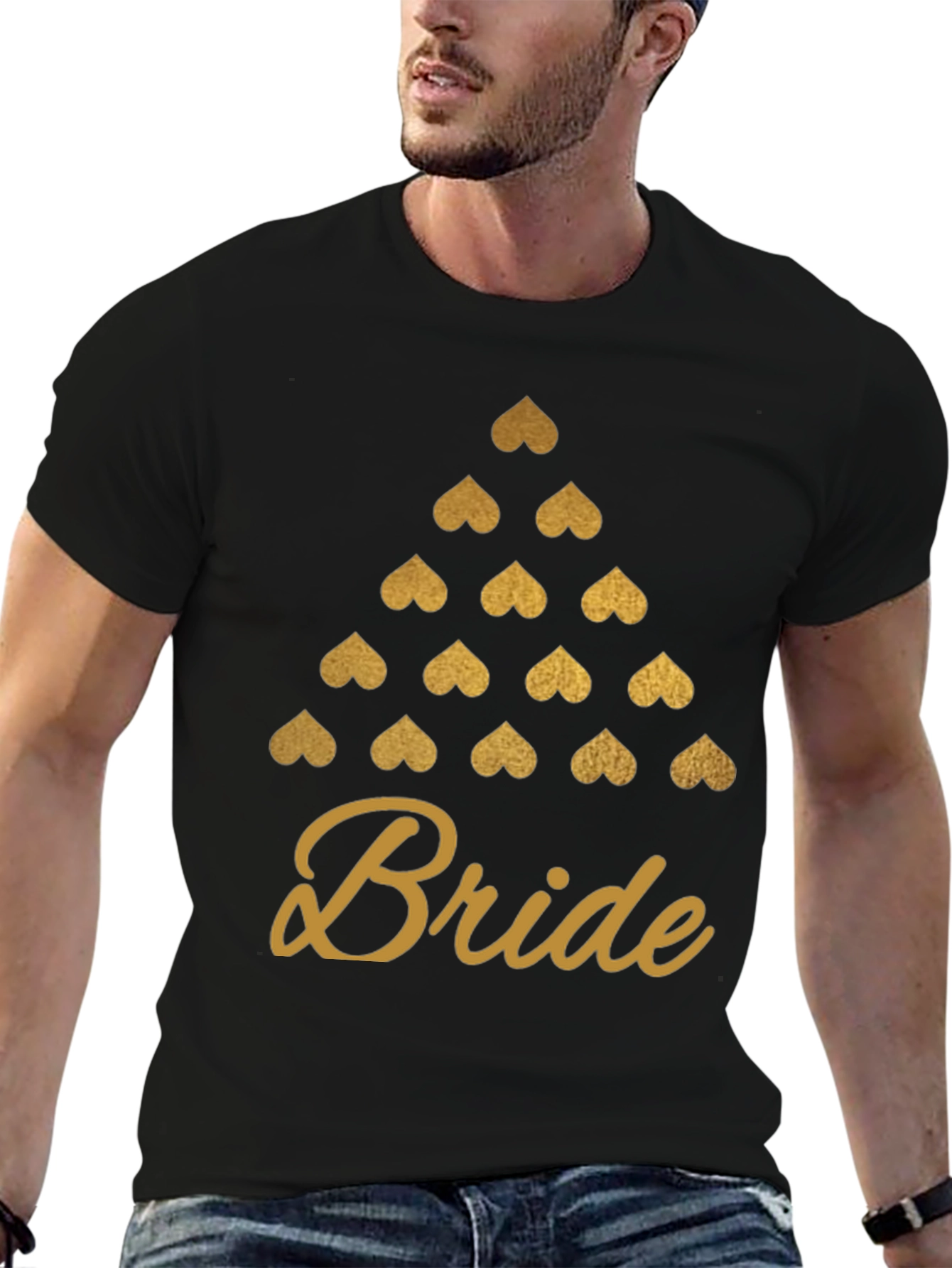 Bride Heart Tee - Wedding Party Shirt
