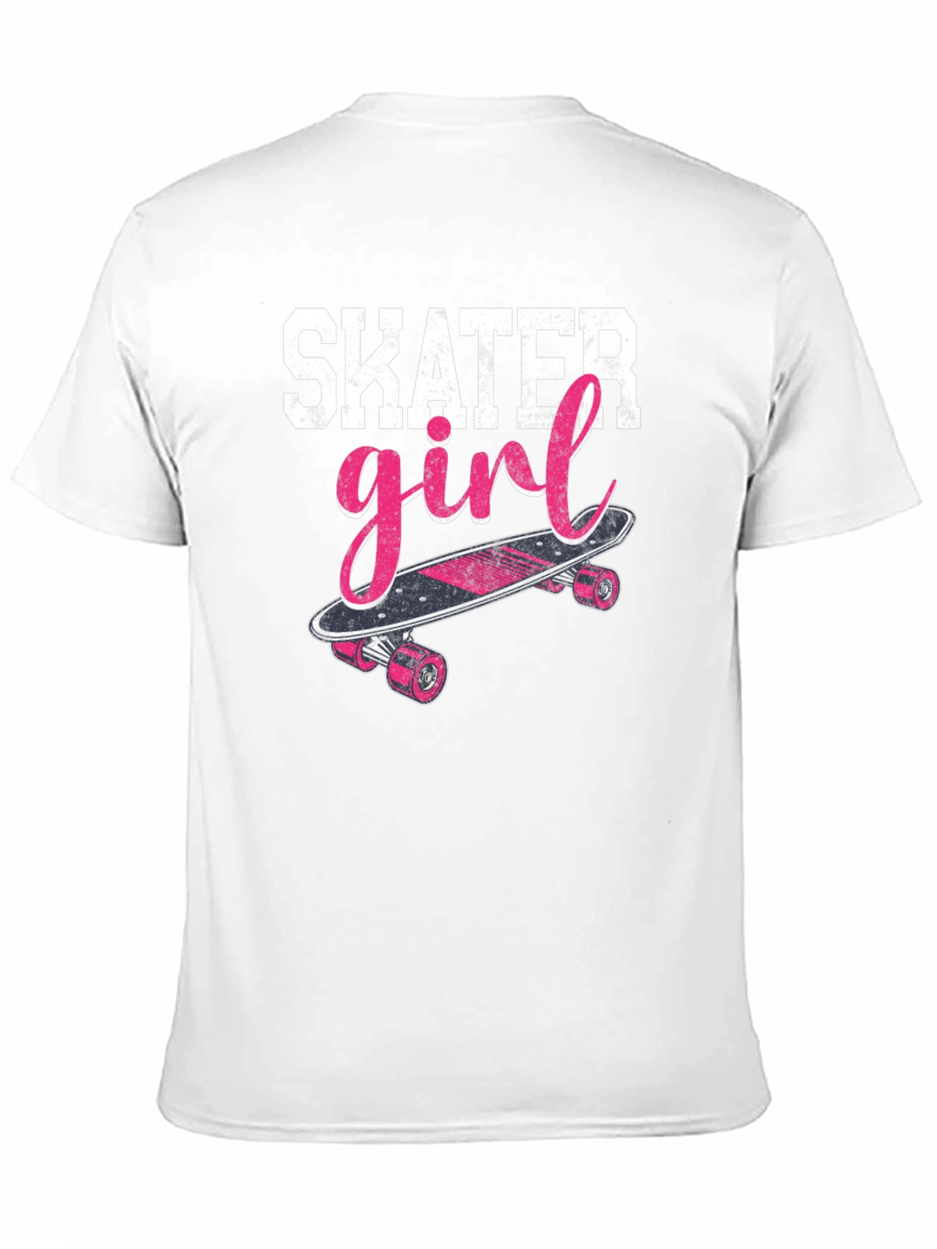 Skater Girl Graphic Tee - Casual Style