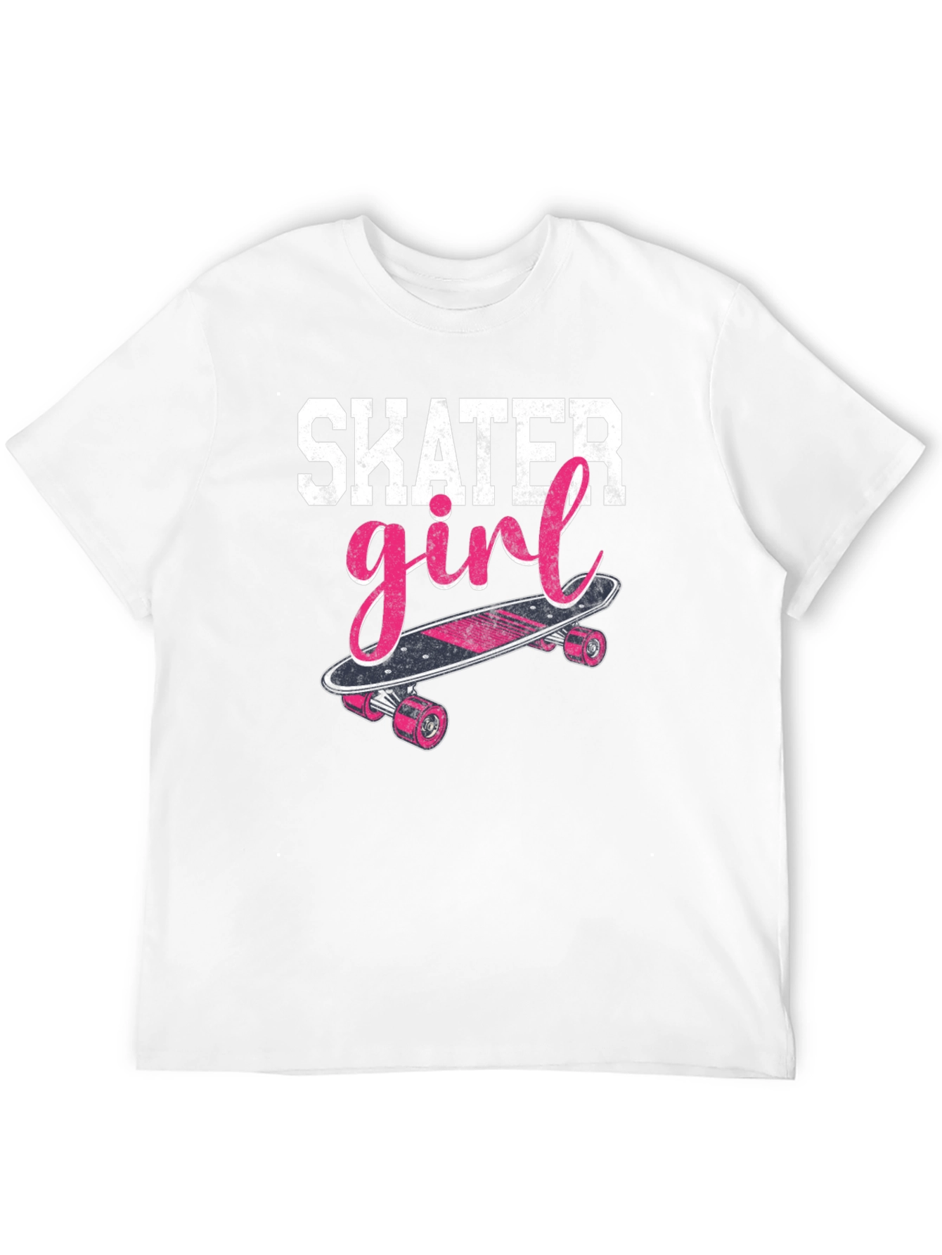 Skater Girl Graphic Tee - Casual Style