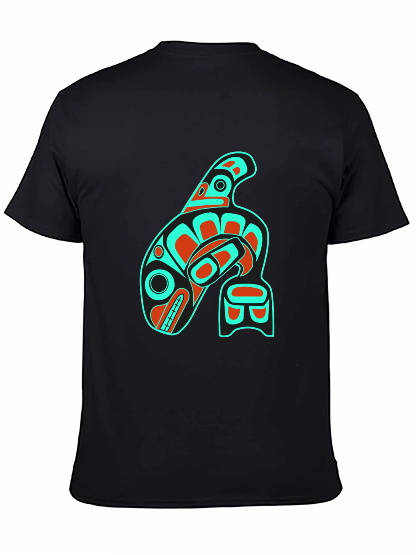 Indigenous Orca Whale Graphic Tee