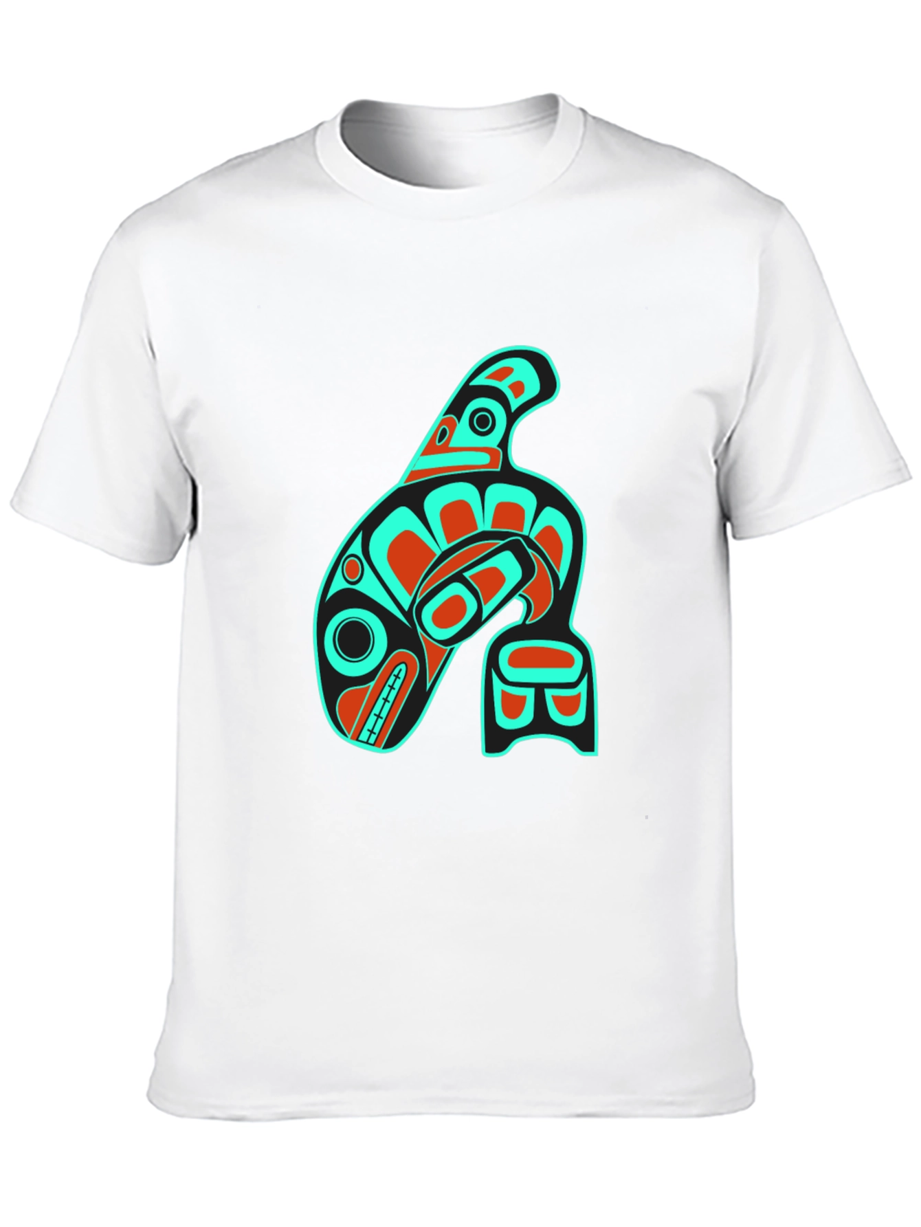 Indigenous Orca Whale Graphic Tee