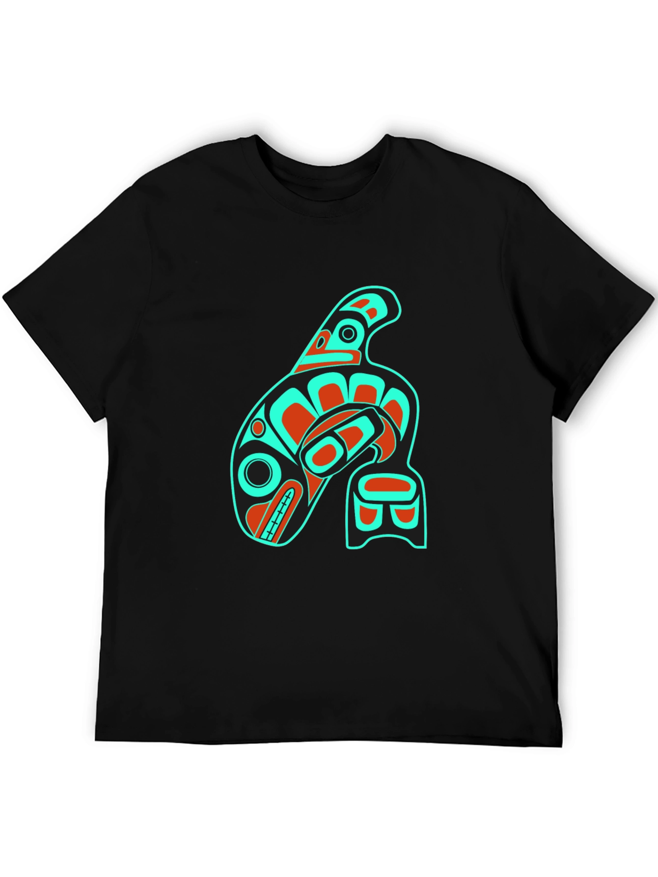 Indigenous Orca Whale Graphic Tee