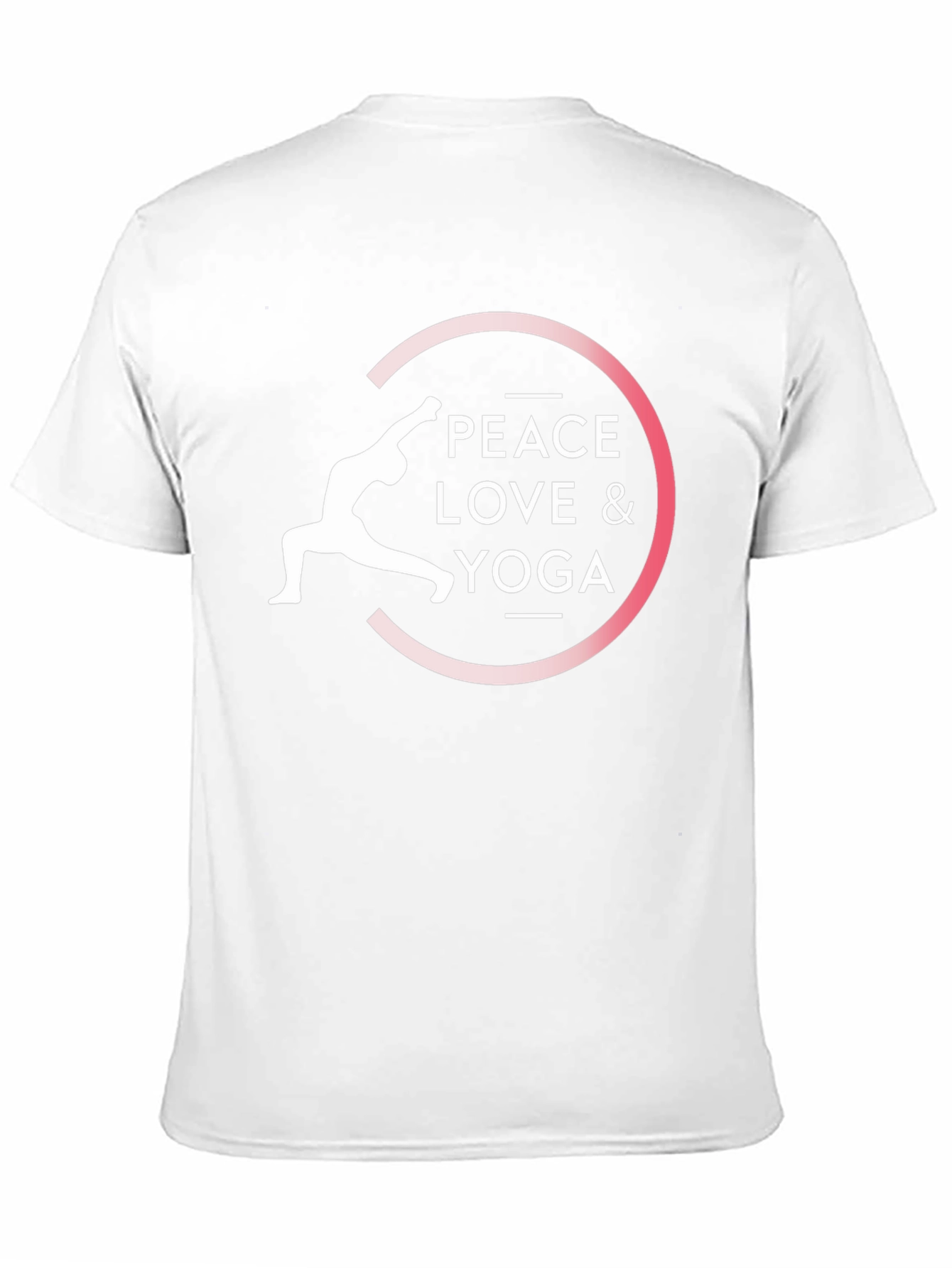 Peace Love & Yoga T-Shirt - Black