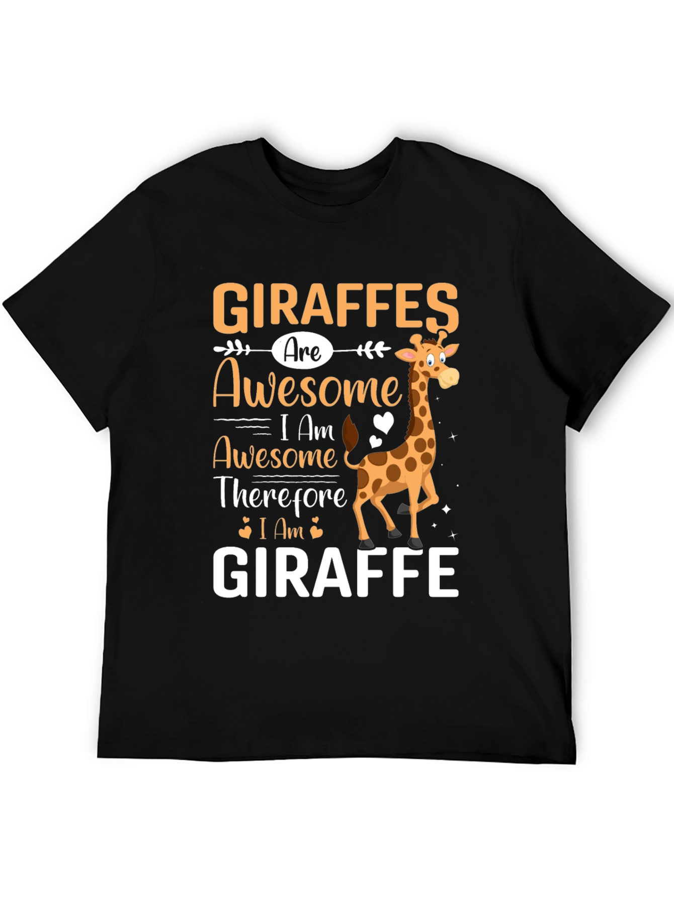 Giraffes Are Awesome Graphic T-Shirt
