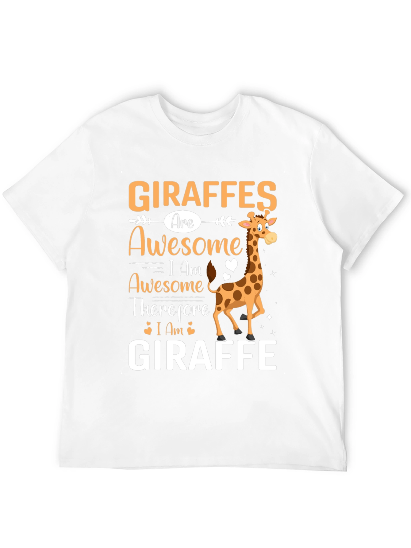 Giraffes Are Awesome Graphic T-Shirt