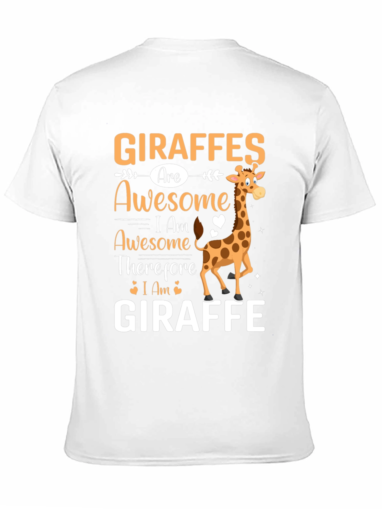 Giraffes Are Awesome Graphic T-Shirt