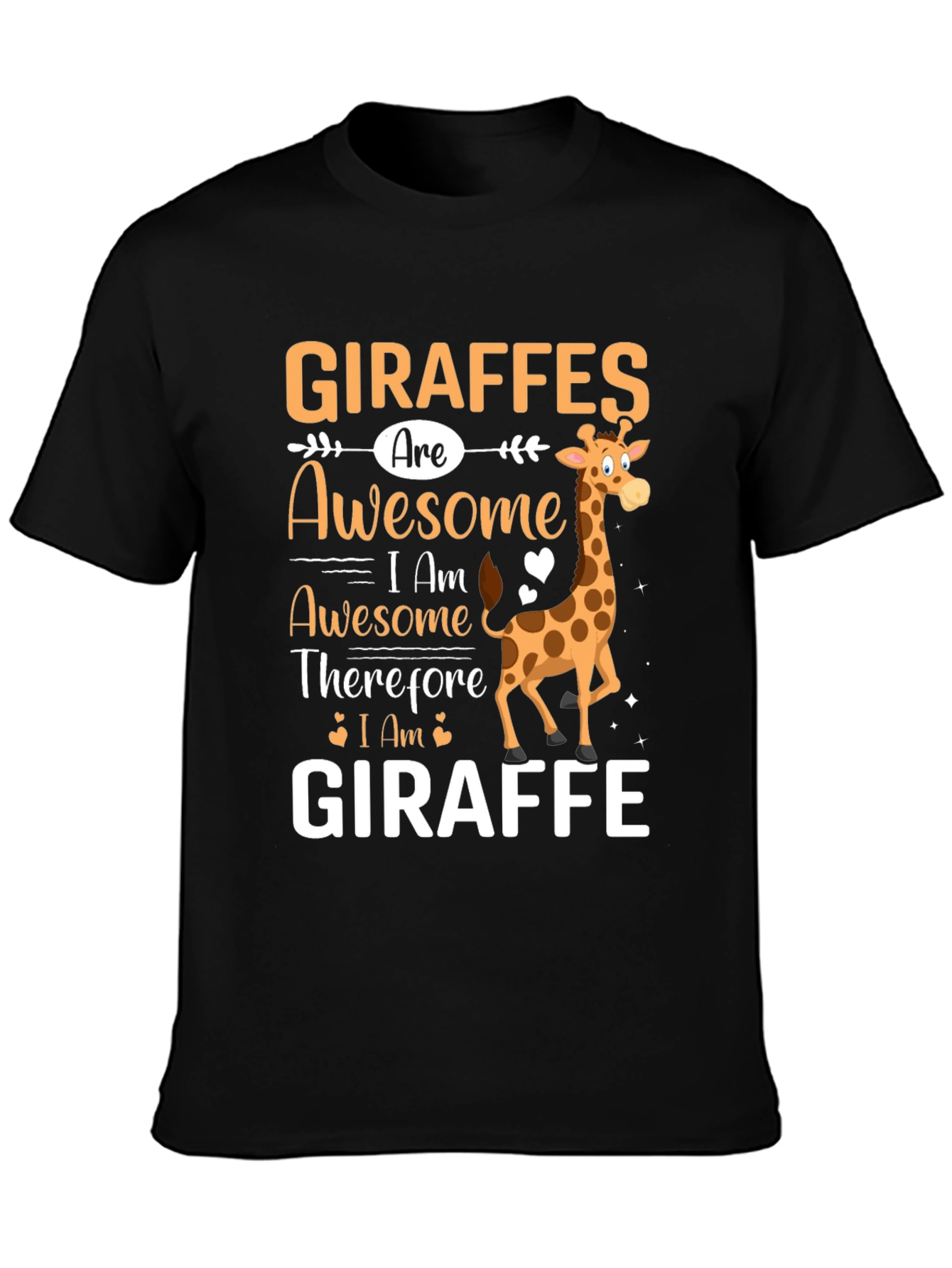 Giraffes Are Awesome Graphic T-Shirt