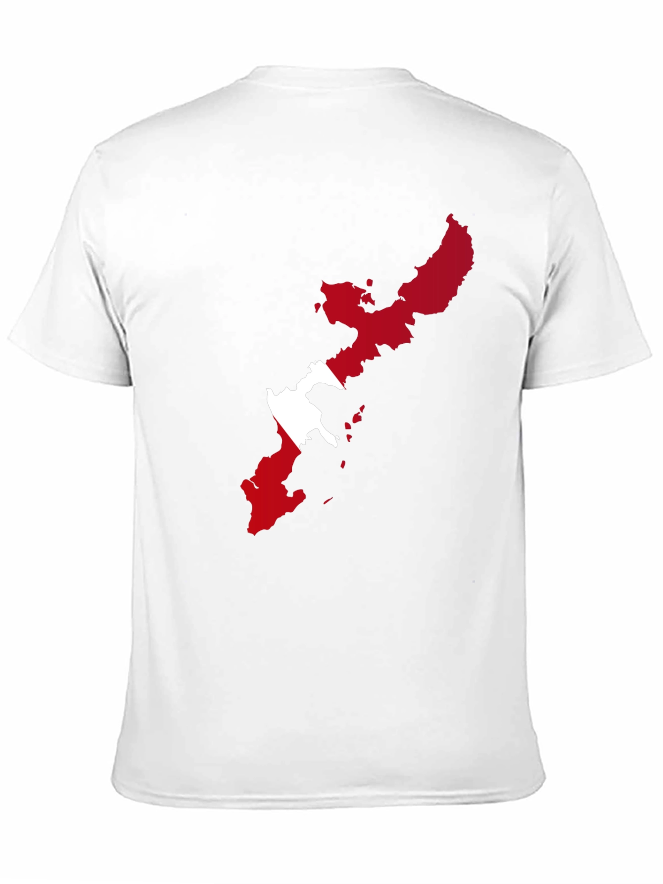 Okinawa Japan T-Shirt - Island Map Design