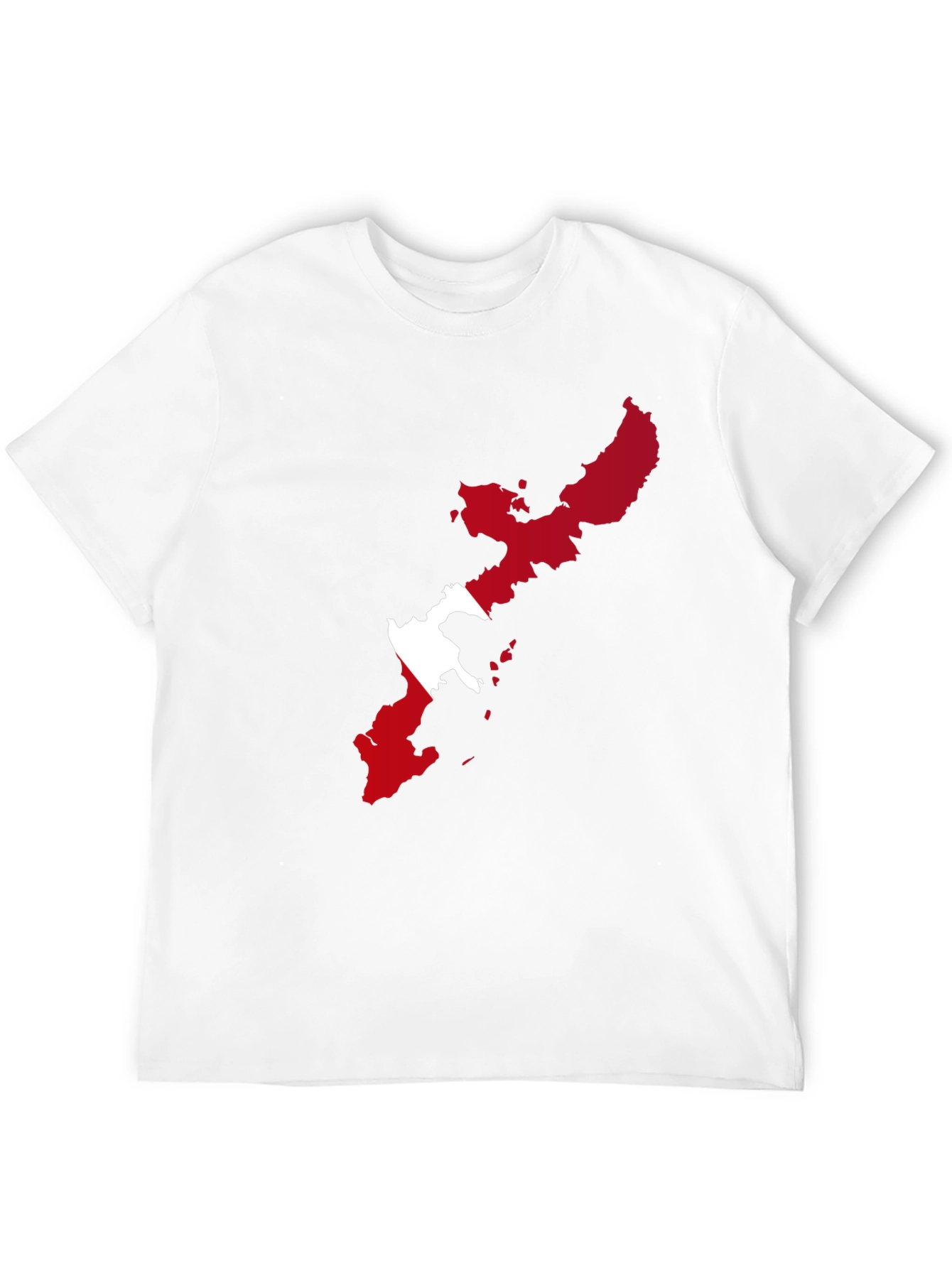 Okinawa Japan T-Shirt - Island Map Design