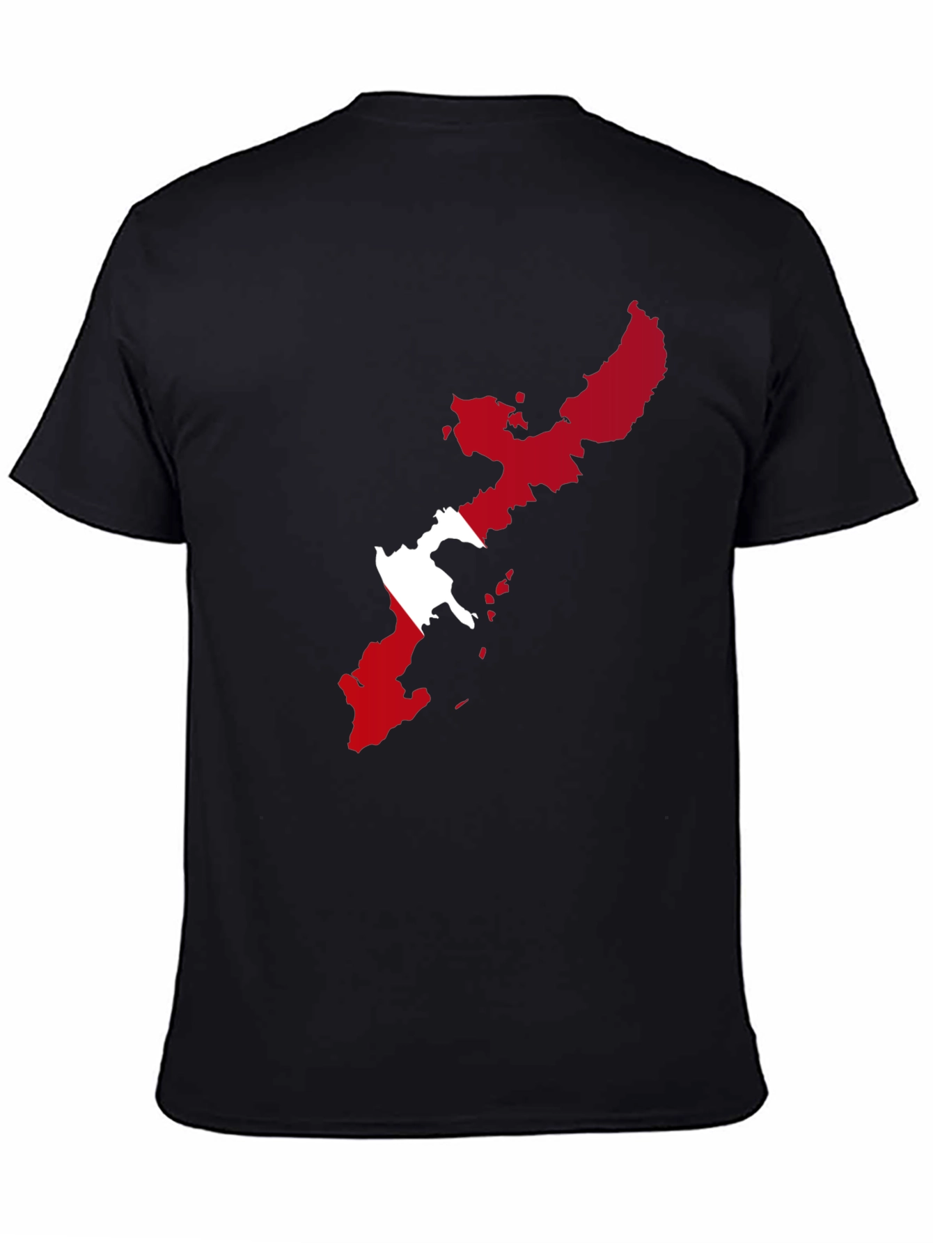 Okinawa Japan T-Shirt - Island Map Design