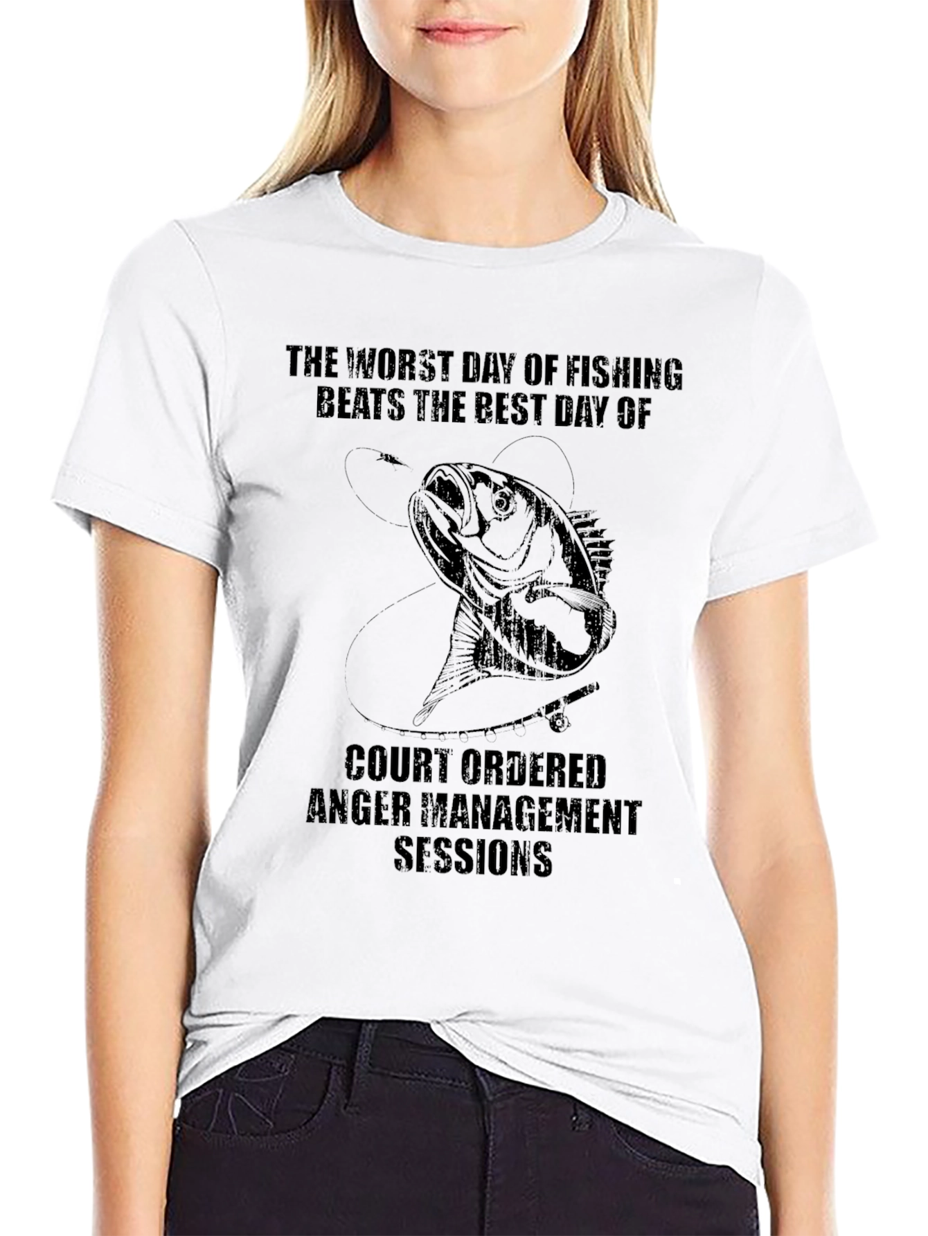 Funny Fishing T-Shirt - Anger Management