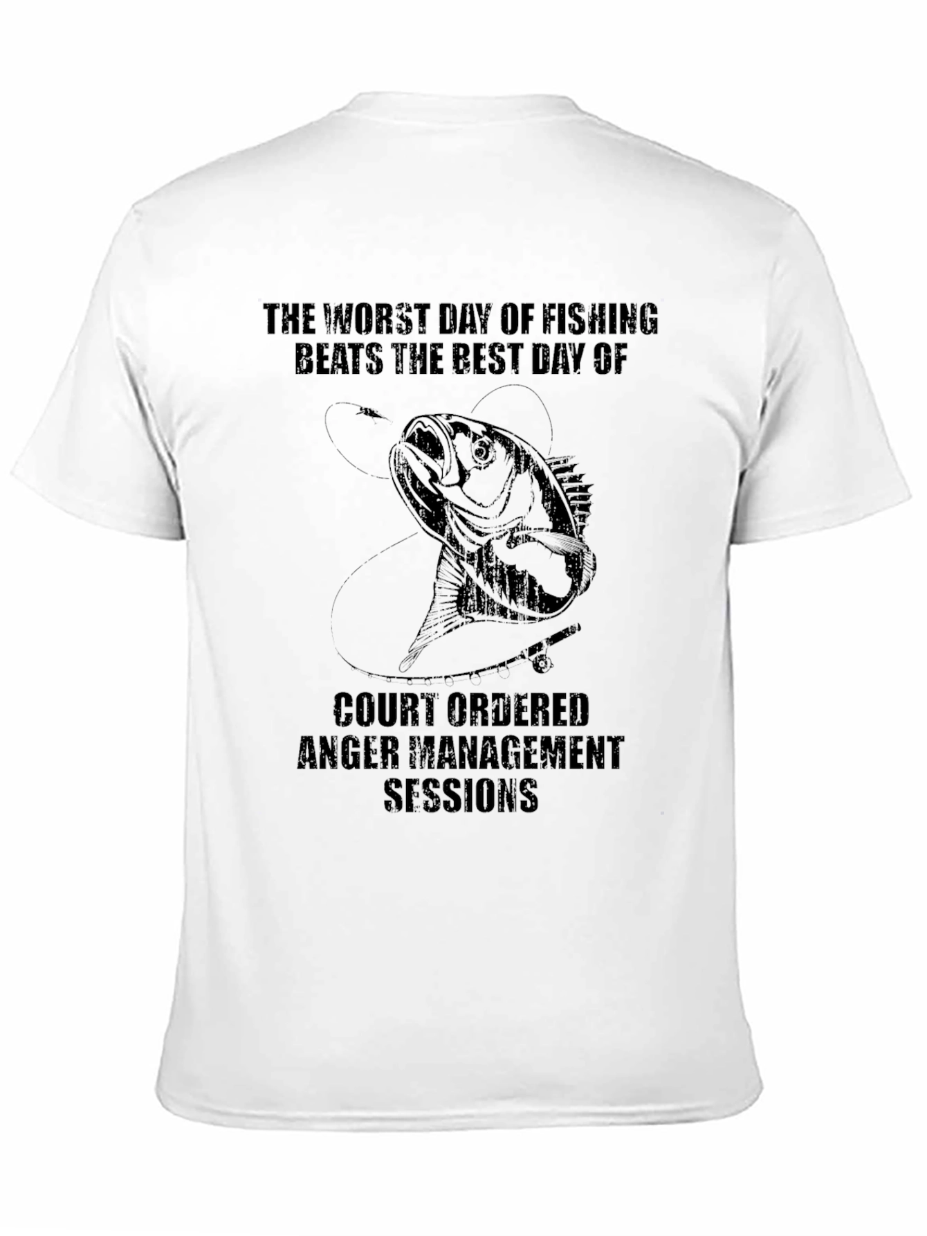 Funny Fishing T-Shirt - Anger Management