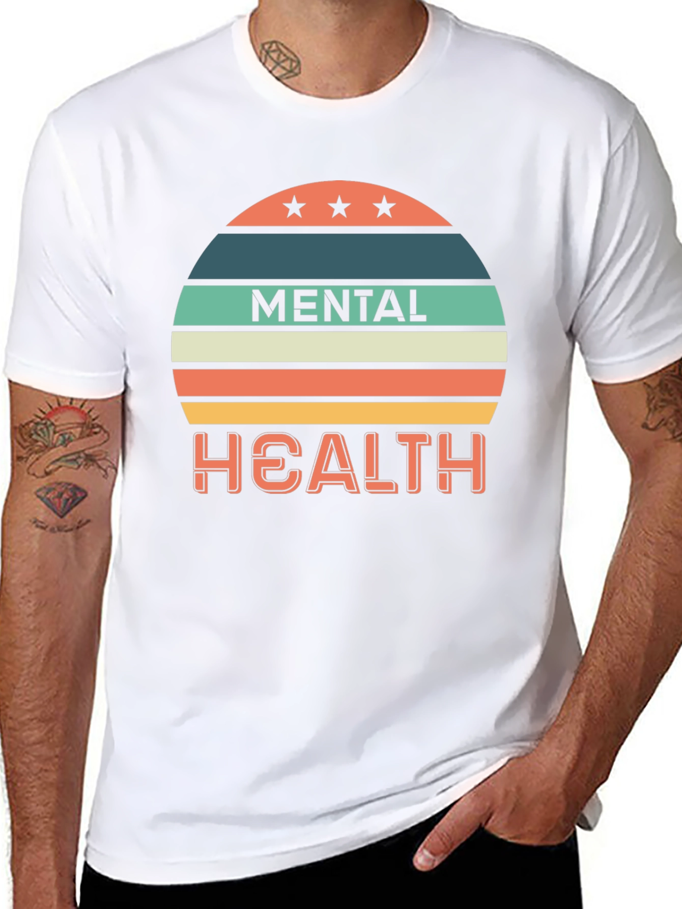 Mental Health Retro T-Shirt