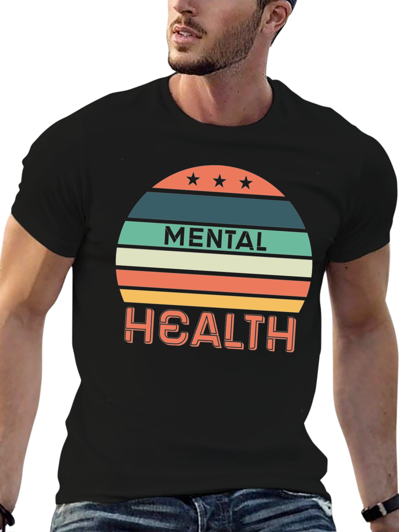 Mental Health Retro T-Shirt