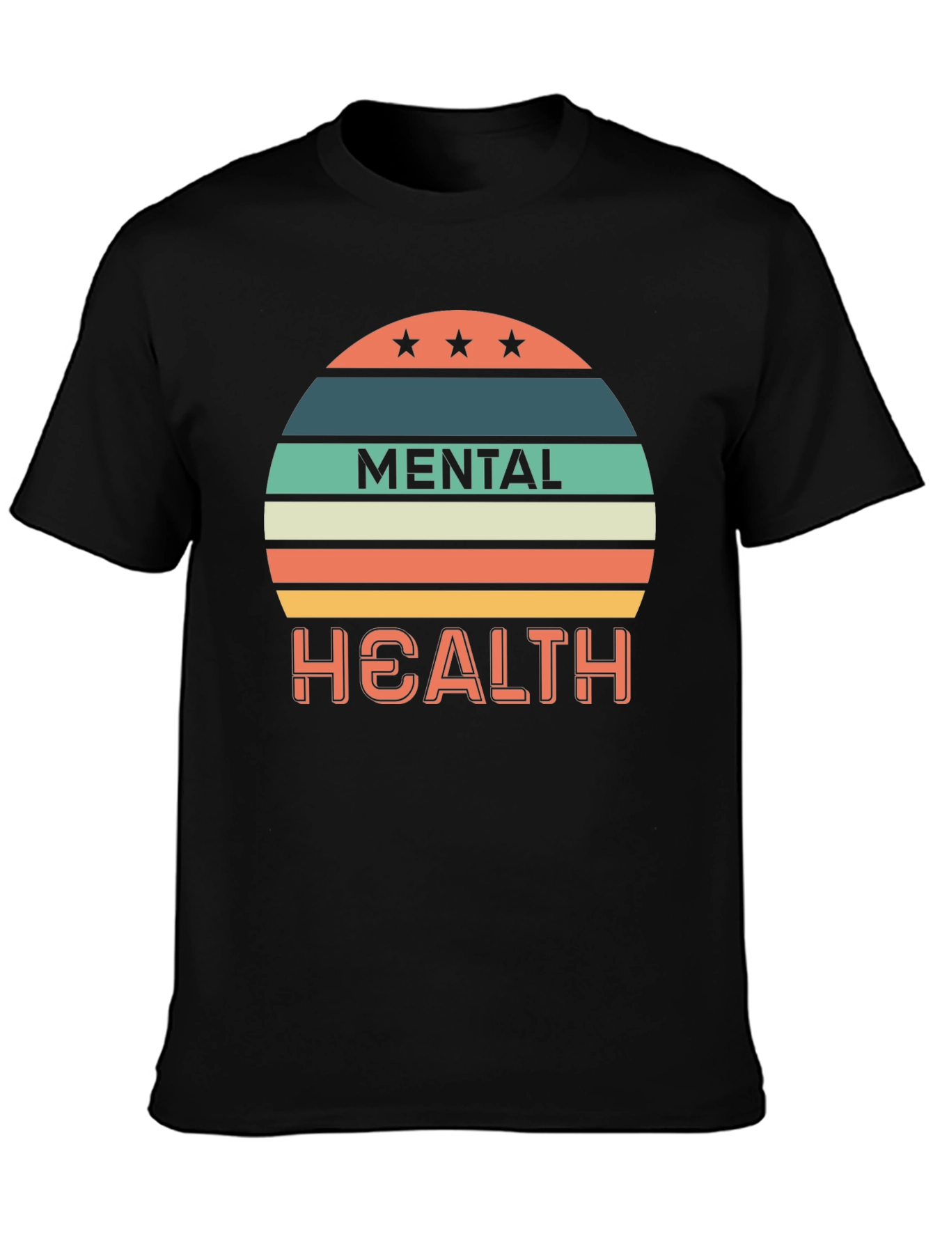 Mental Health Retro T-Shirt