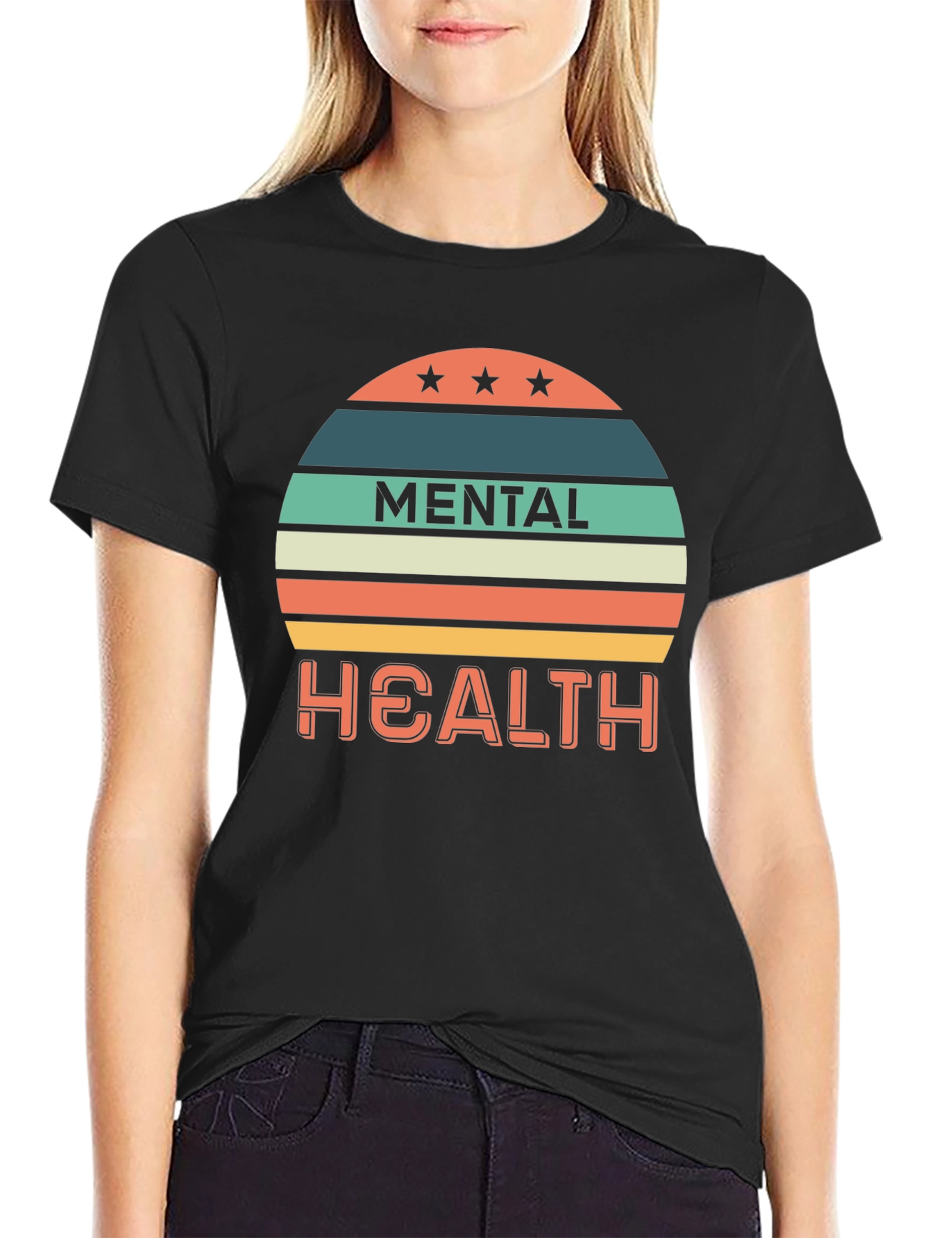 Mental Health Retro T-Shirt