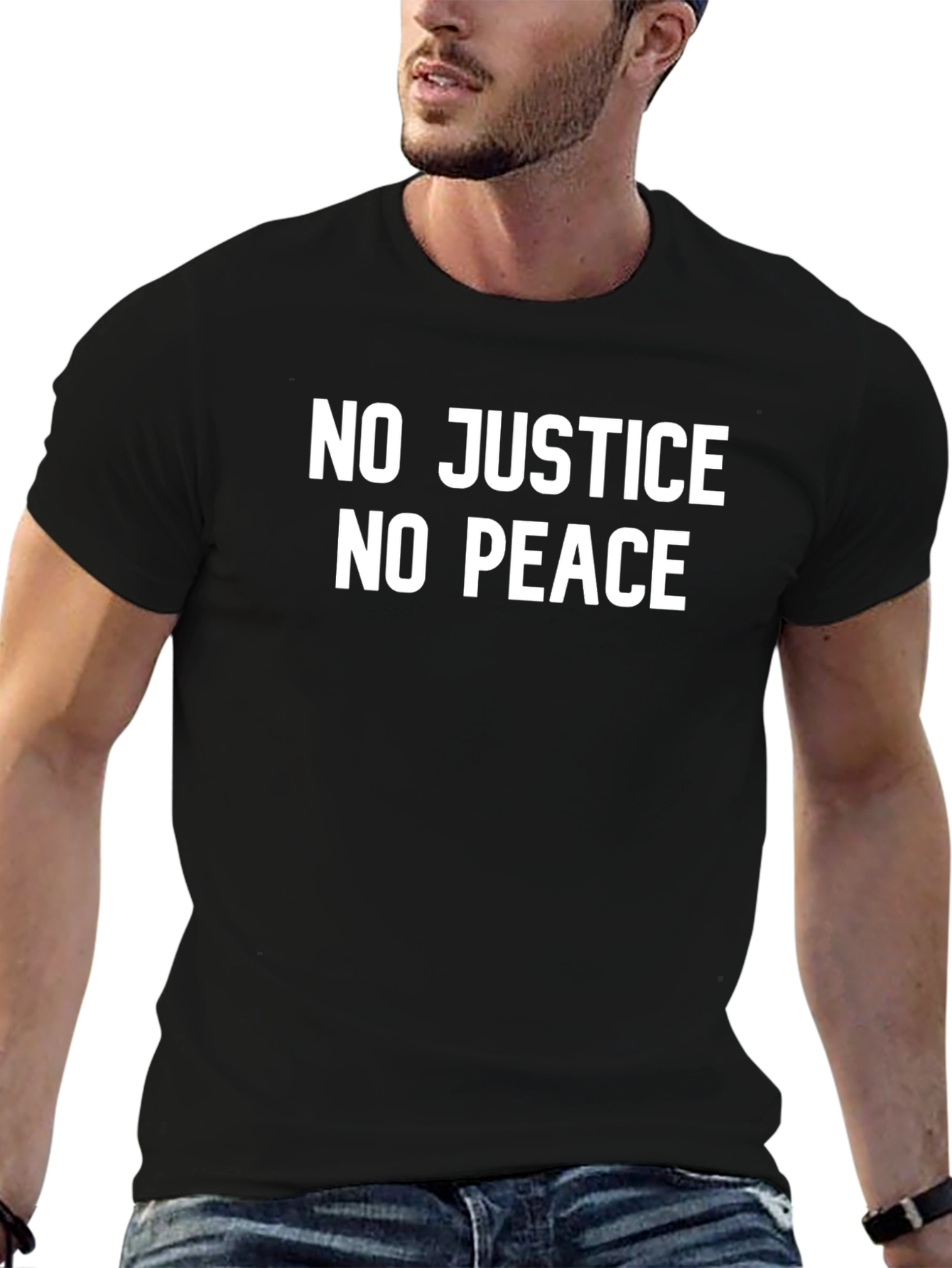 No Justice No Peace Graphic Tee