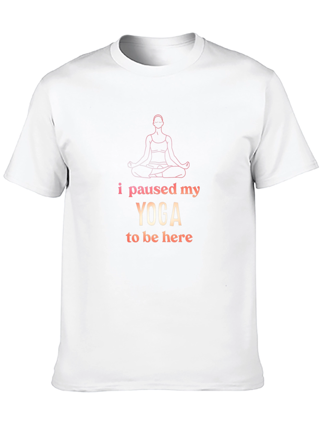 Yoga Pause T-Shirt - Meditate in Style