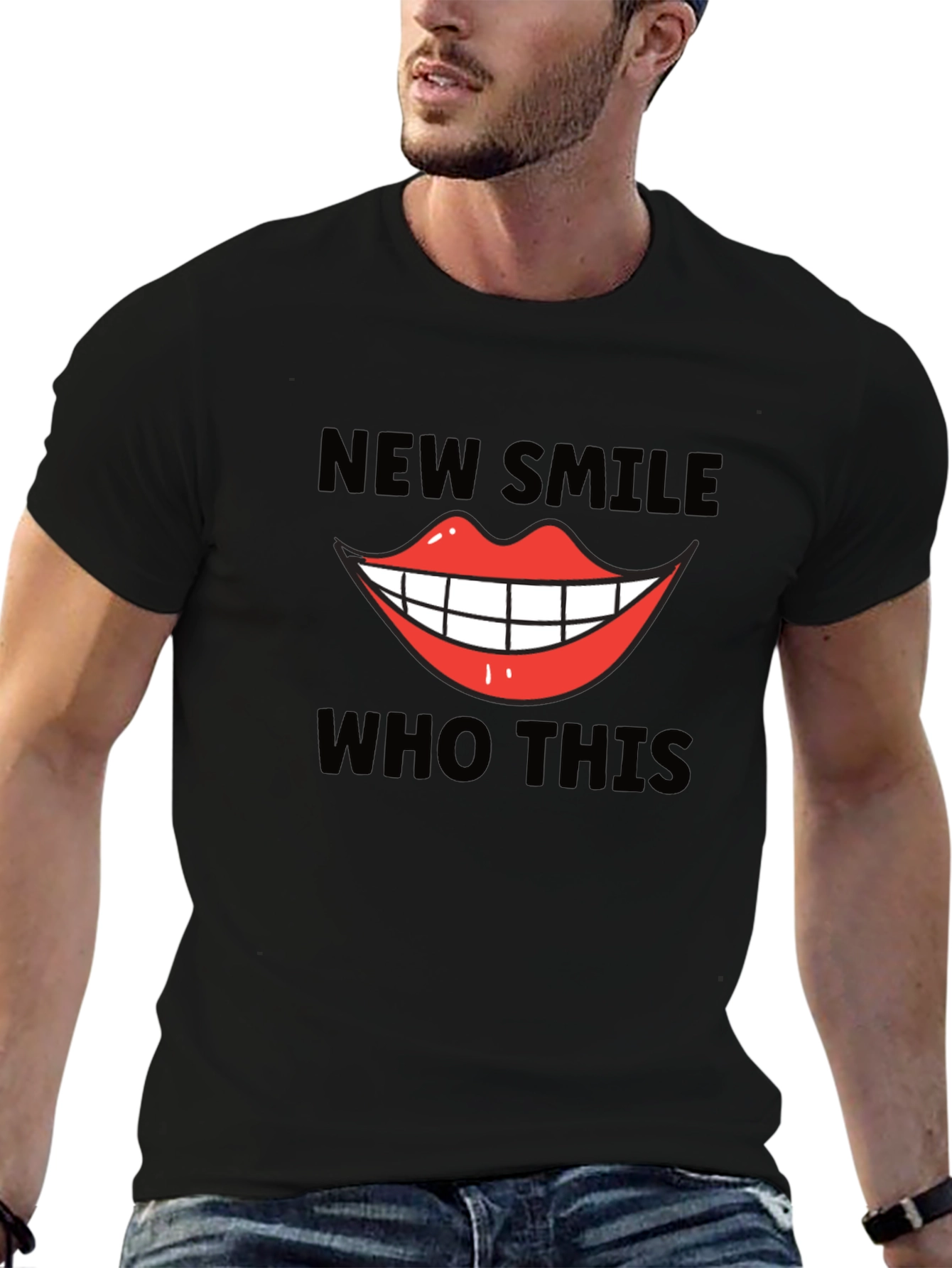 New Smile Who This Graphic Tee