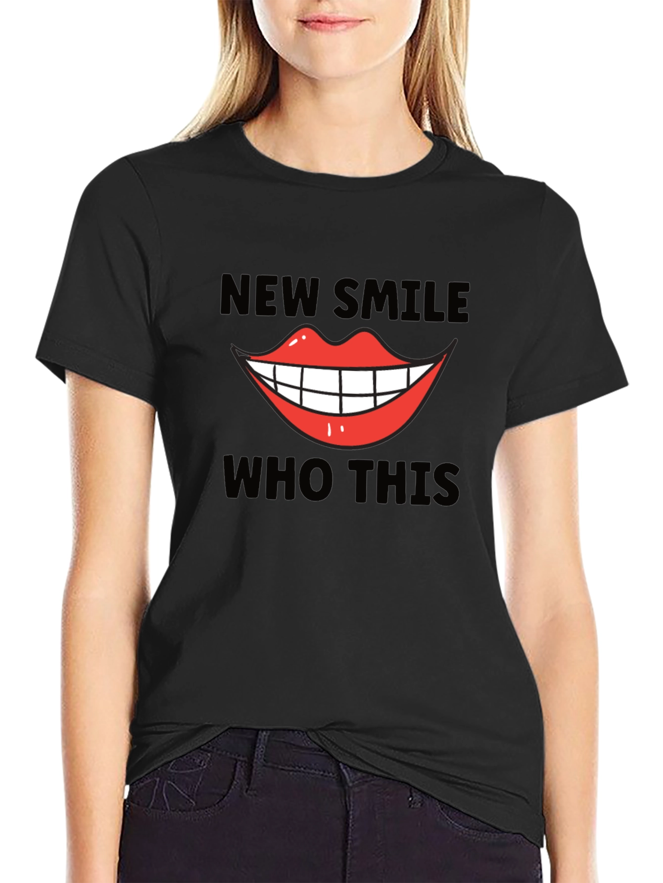 New Smile Who This Graphic Tee