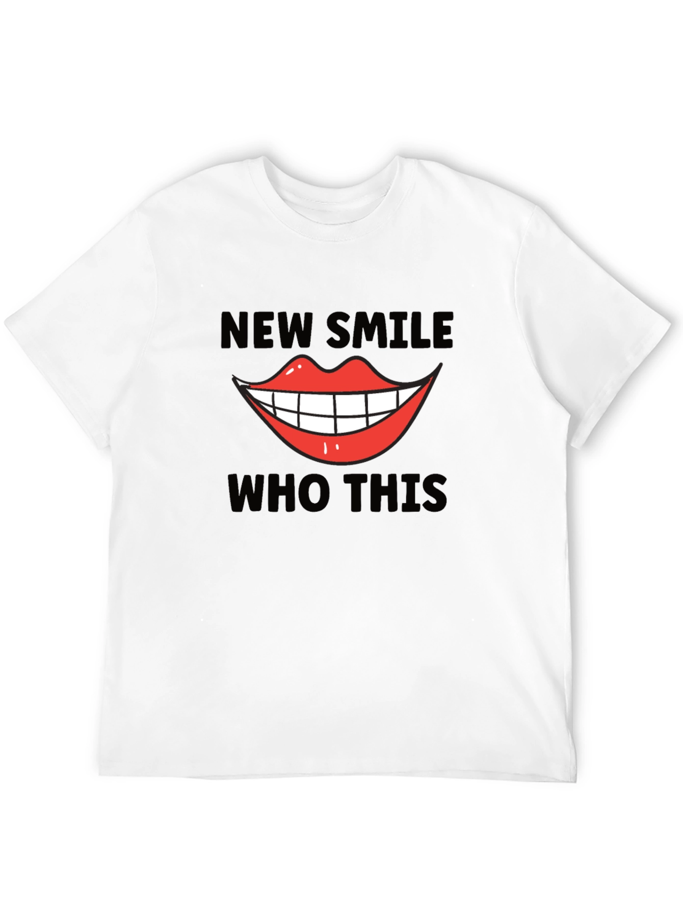 New Smile Who This Graphic Tee
