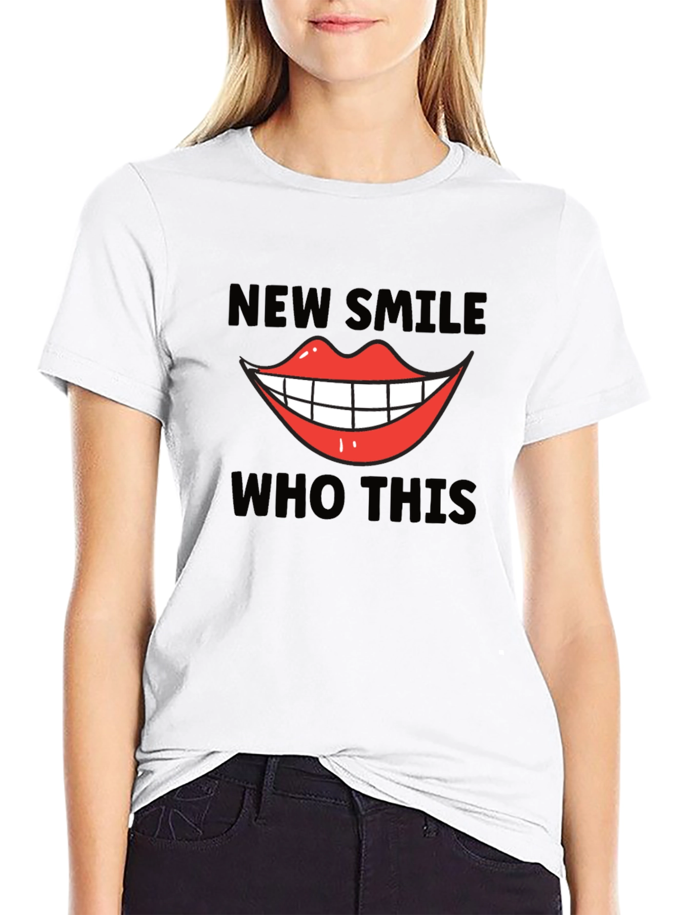 New Smile Who This Graphic Tee