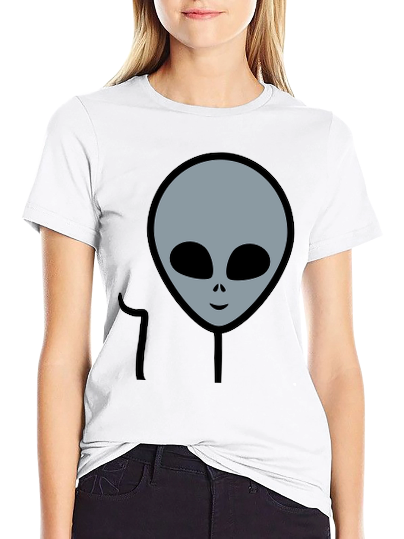 Alien Graphic Tee - Classic Sci-Fi Style