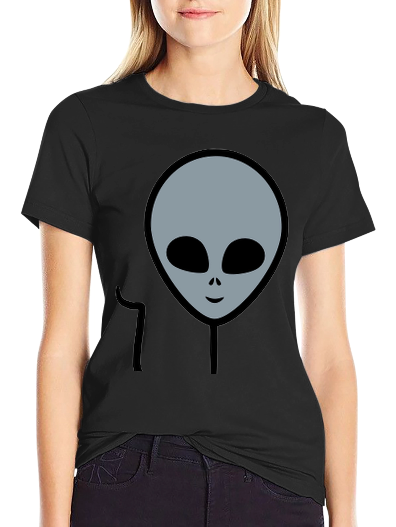 Alien Graphic Tee - Classic Sci-Fi Style