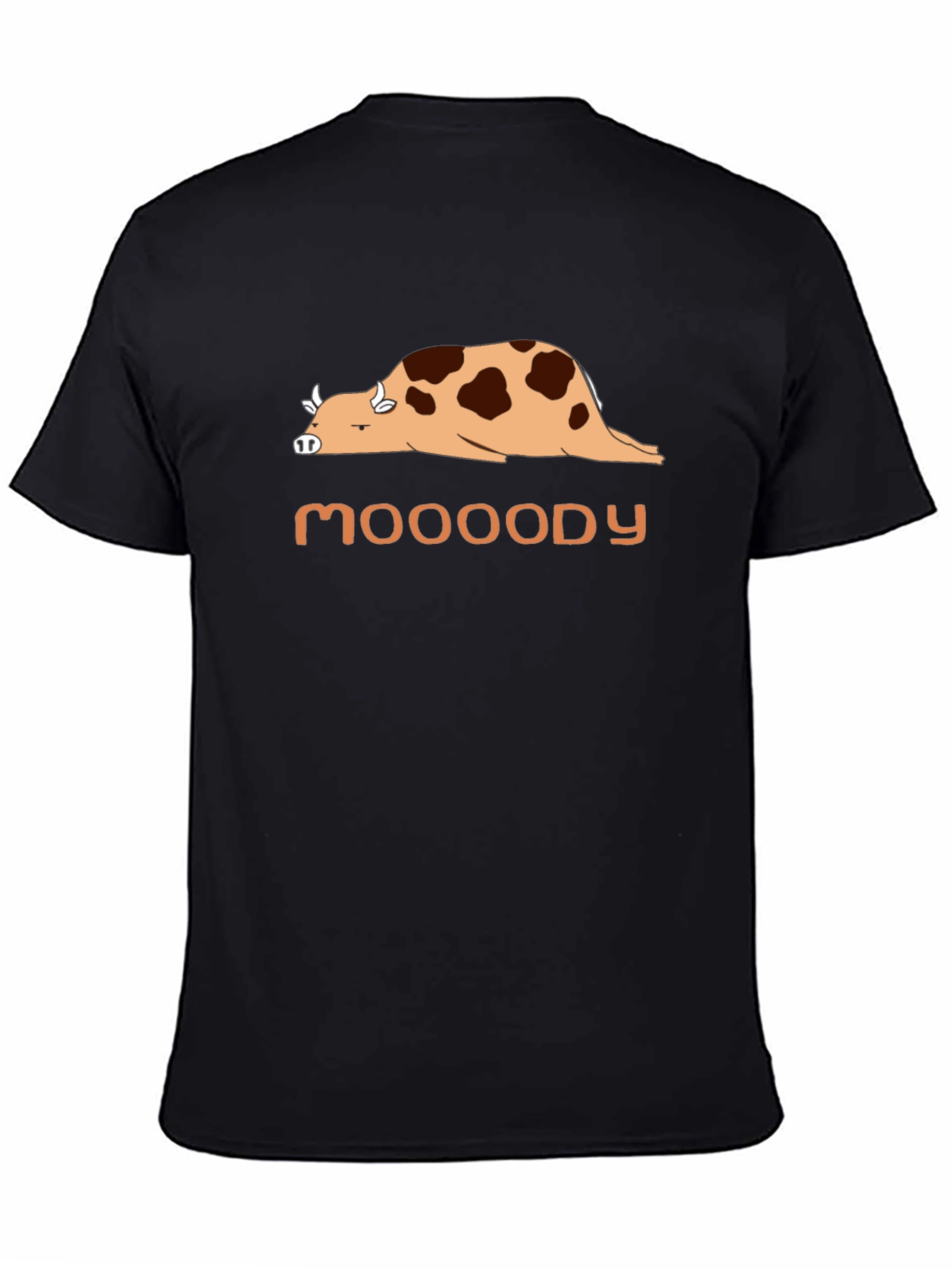 Mooooody Cow T-Shirt - Funny Graphic Tee