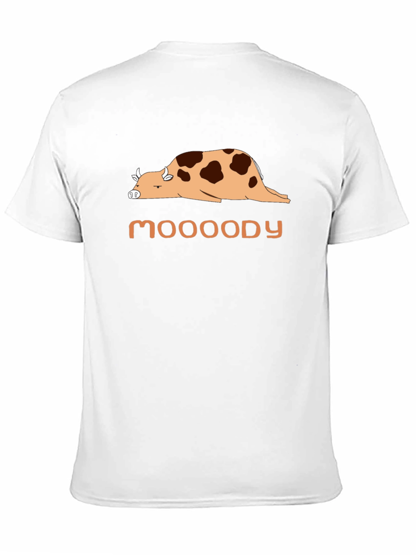 Mooooody Cow T-Shirt - Funny Graphic Tee