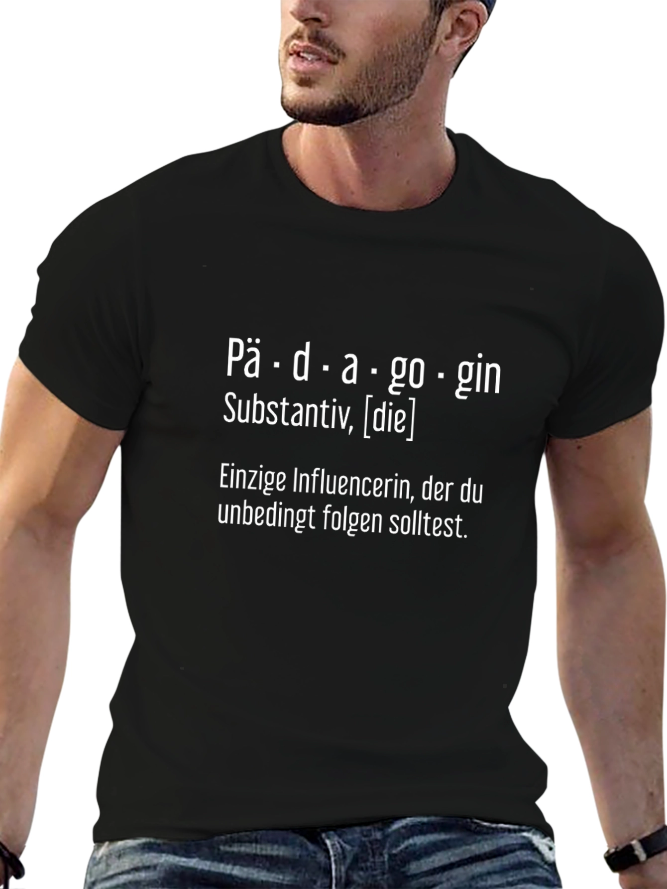 Pädagogin Definition T-Shirt - Influencer Teacher Tee