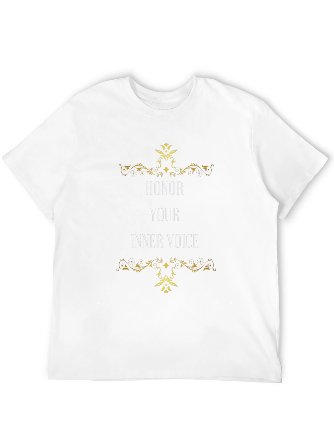 Honor Your Inner Voice Black Graphic Tee