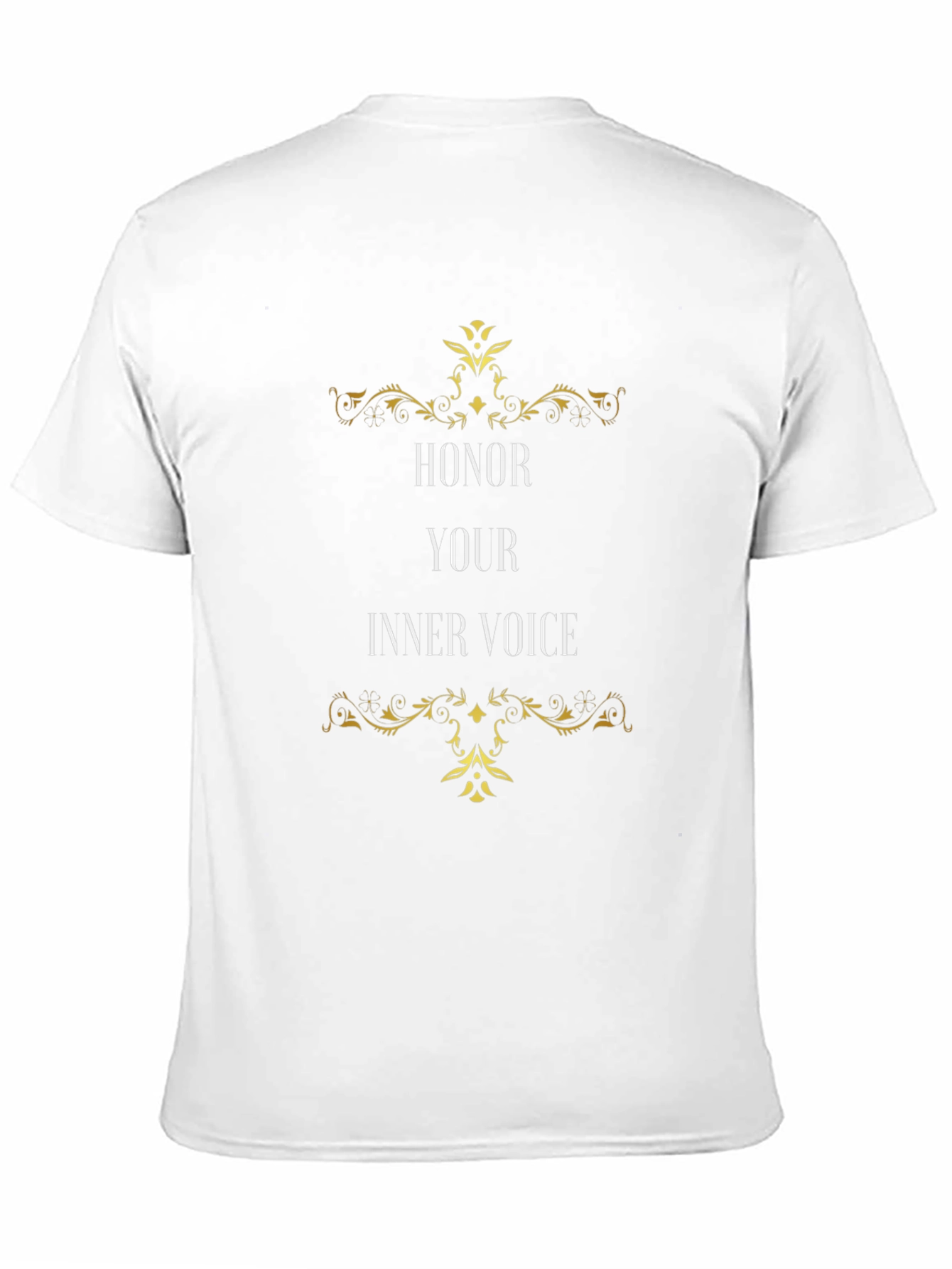Honor Your Inner Voice Black Graphic Tee