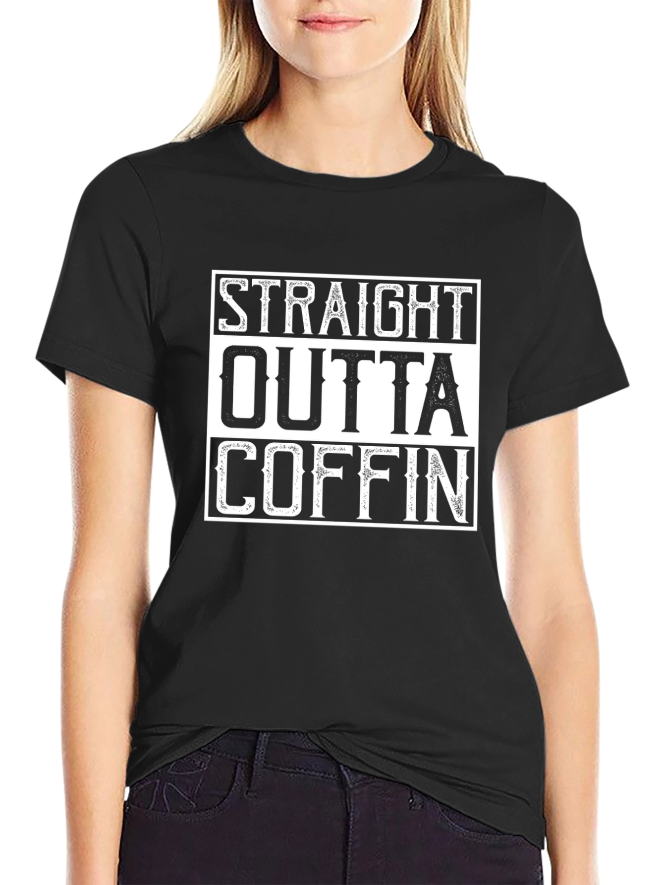 Straight Outta Coffin Graphic Tee