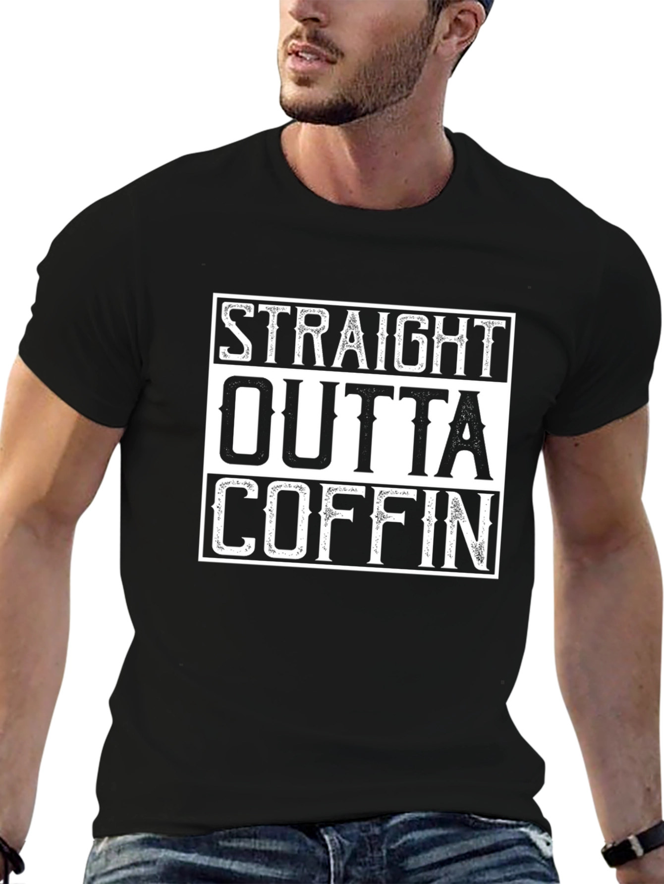 Straight Outta Coffin Graphic Tee
