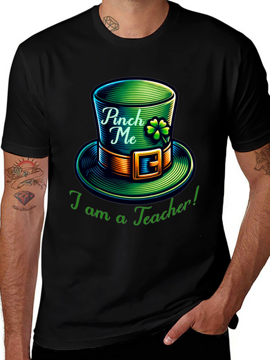 St. Patricks Day Teacher T-Shirt - Pinch Me!